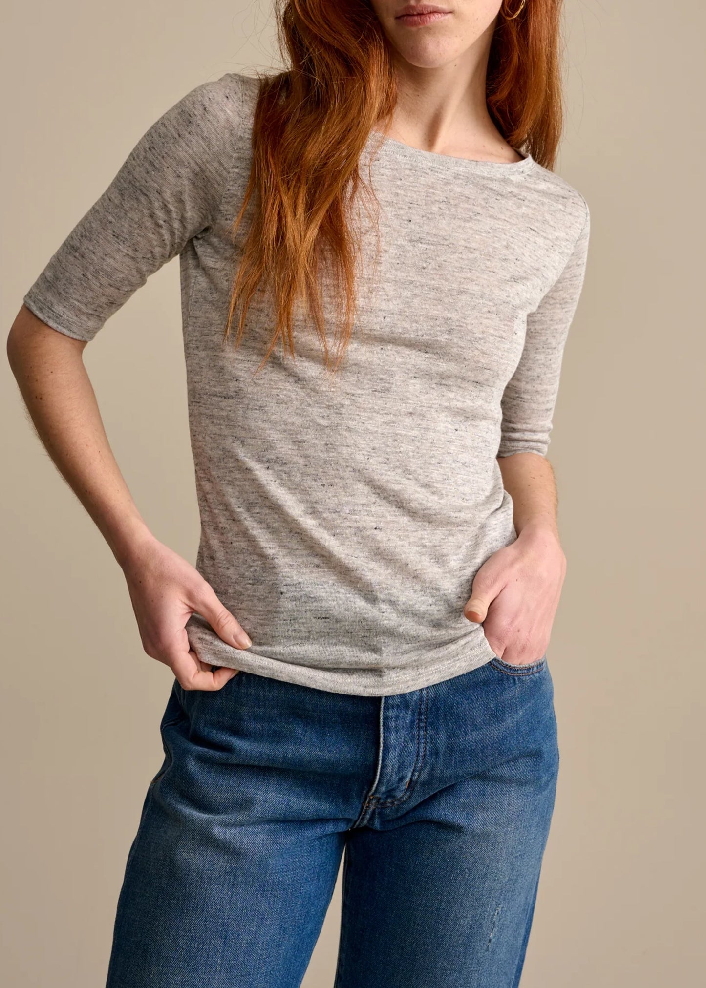 Bellerose-Seas-T-Shirt-h.grey-cotton