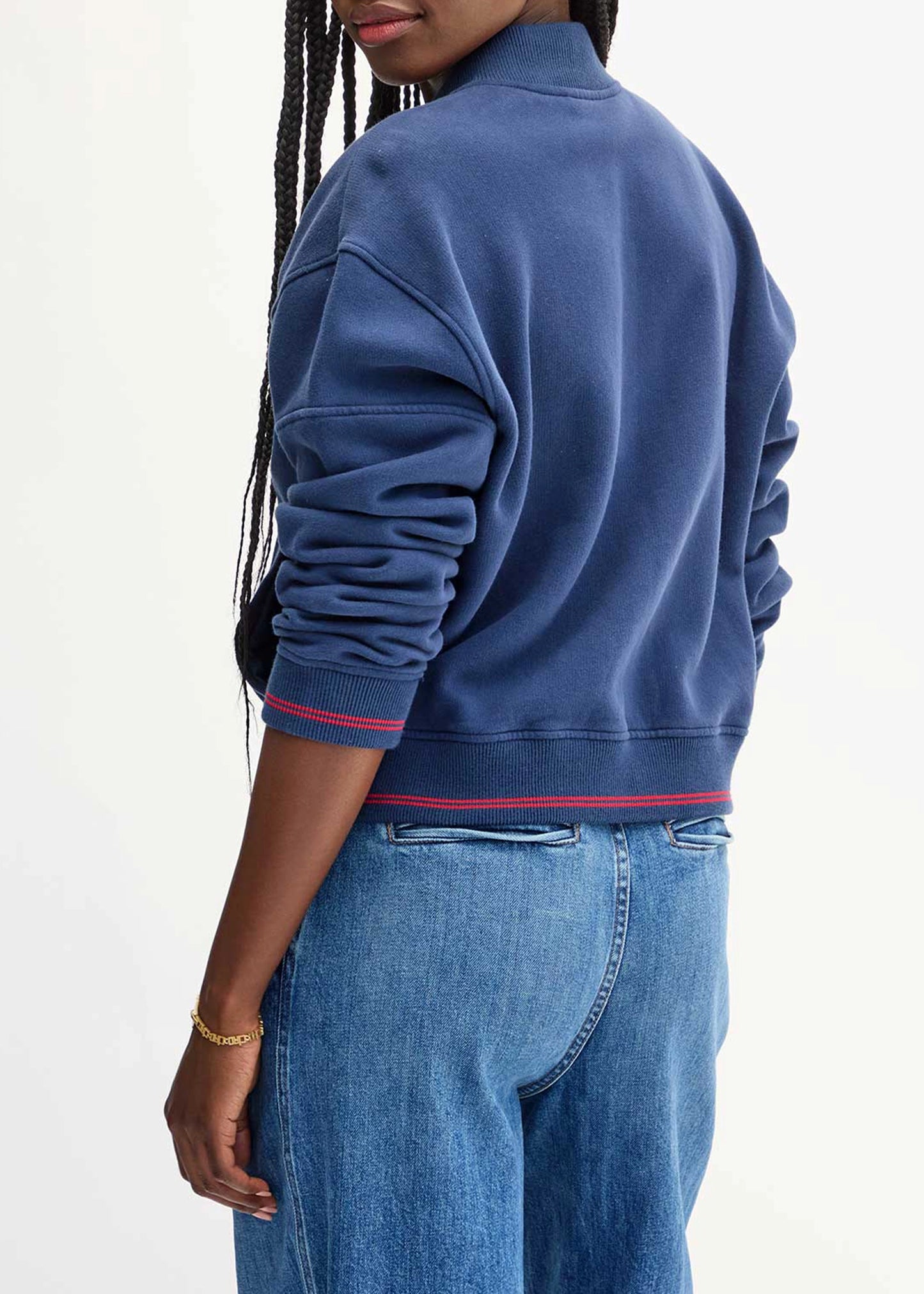 Clare-V-Le-Varisty-Jacket-Snap-Navy
