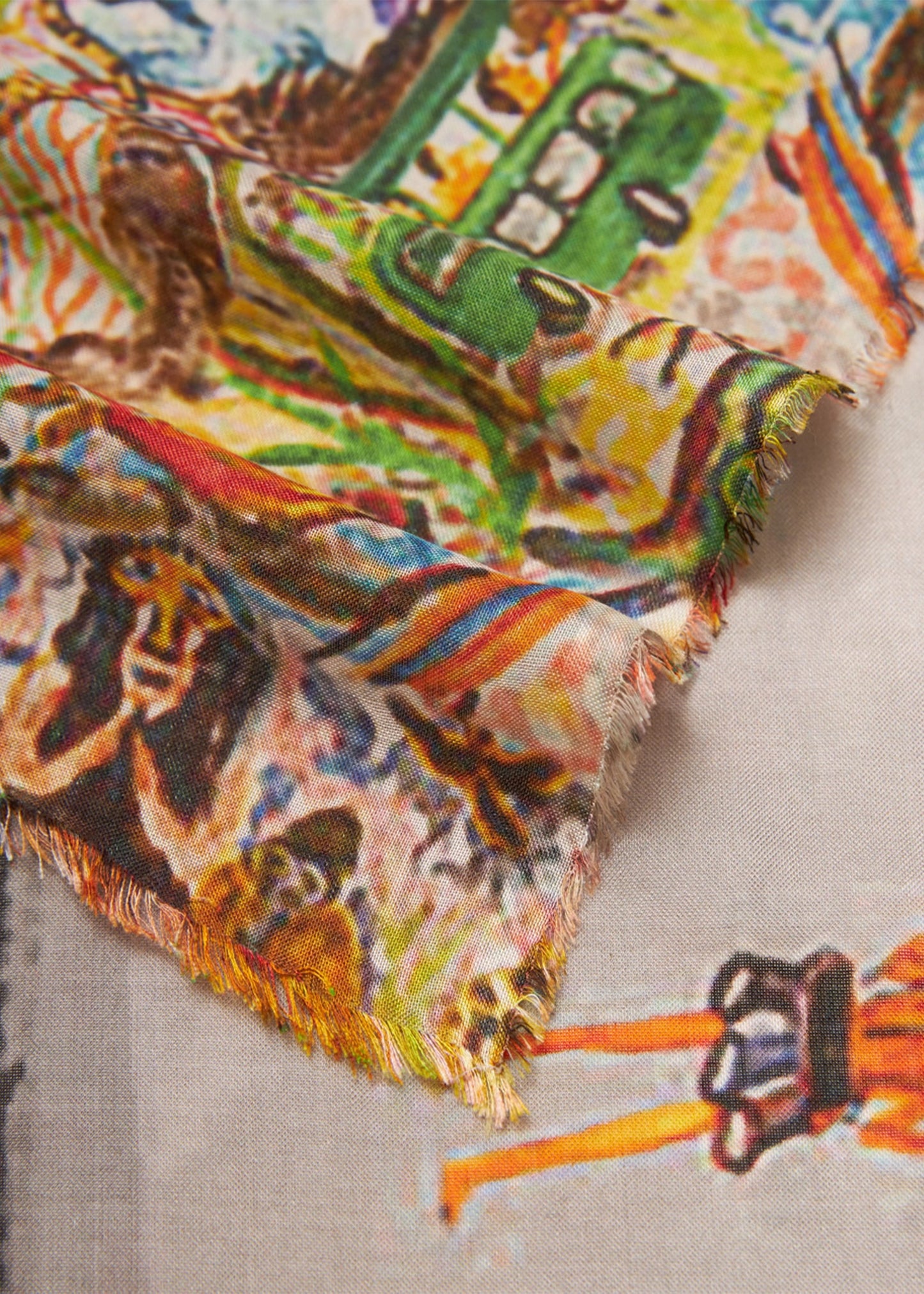 Faliero-Sarti-Giraffes-and-Zebras-Silk-Scarf