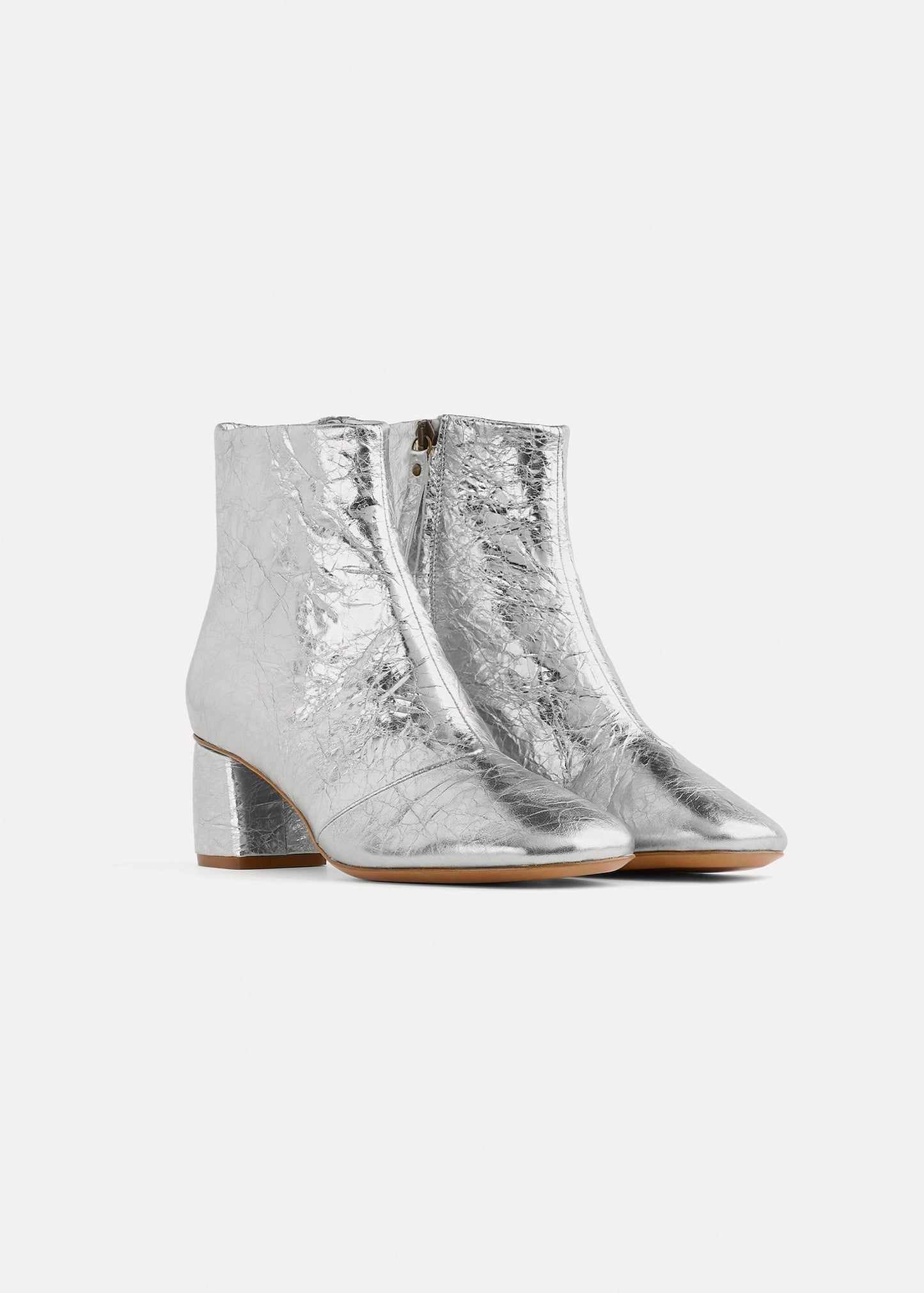 Forte-forte-ankle-boot-calfskin-argento