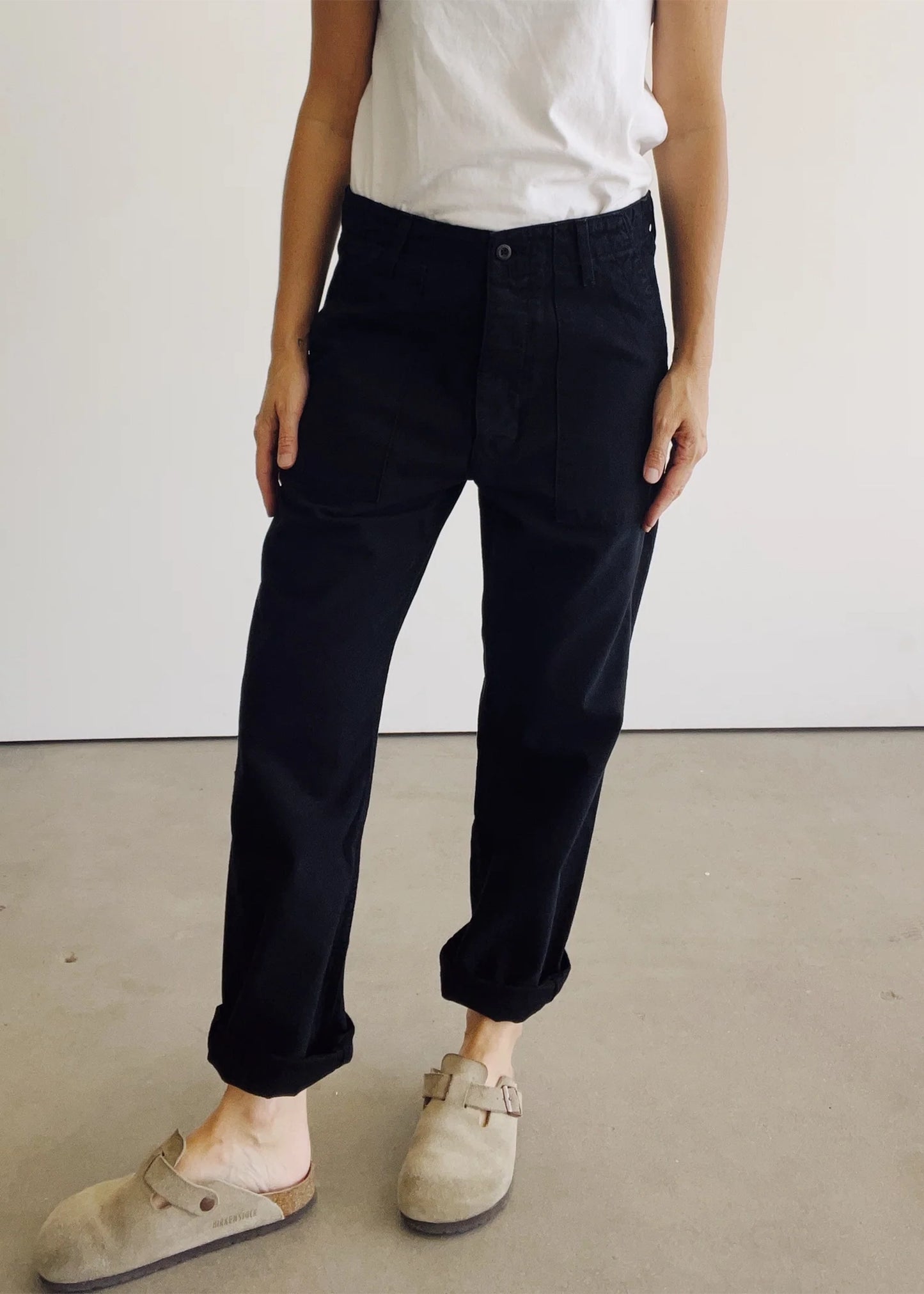 Hey-Gang-Officer-Pant-Black