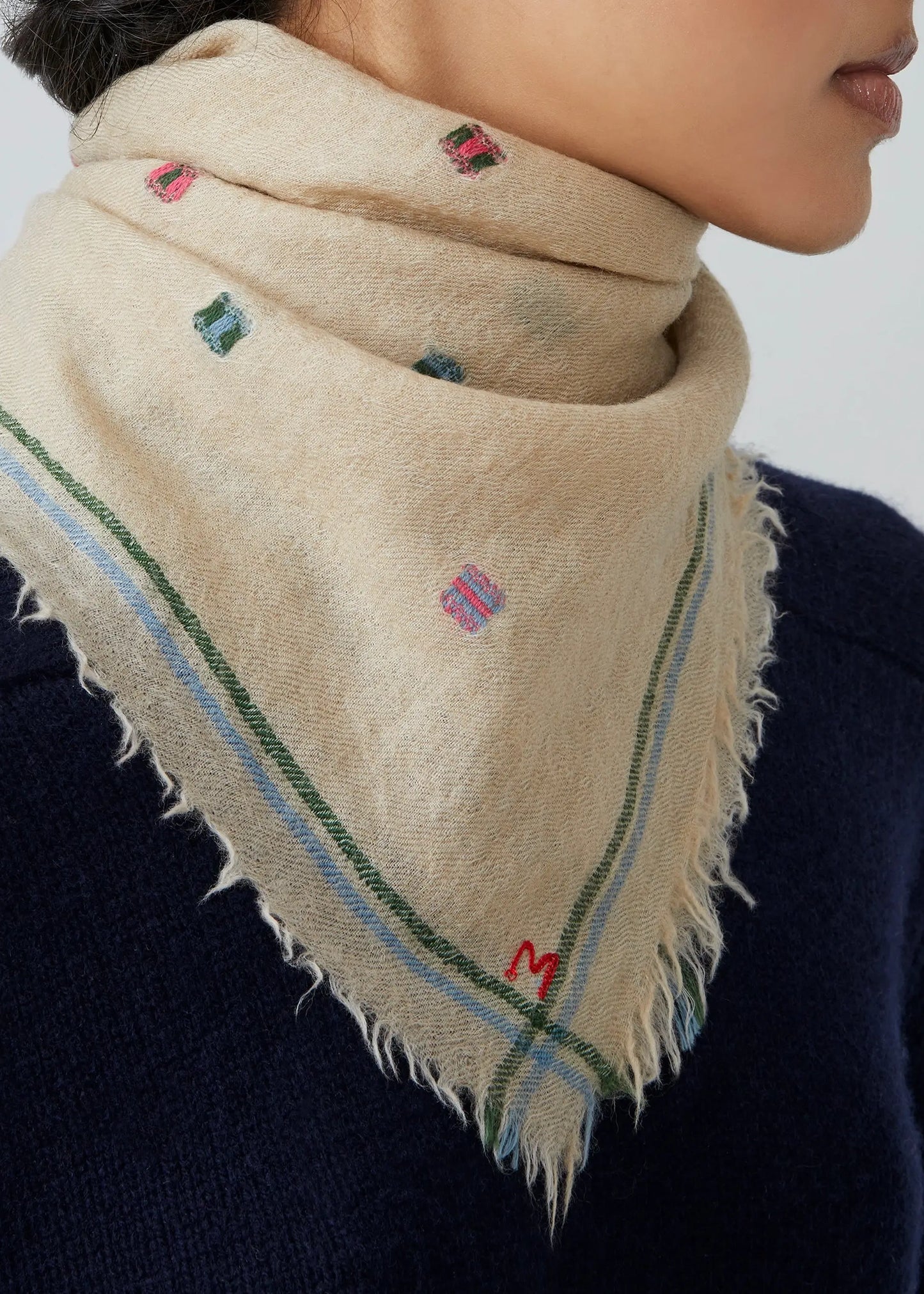 Moismont-Chelsea-Scarf-N°815-British-Green