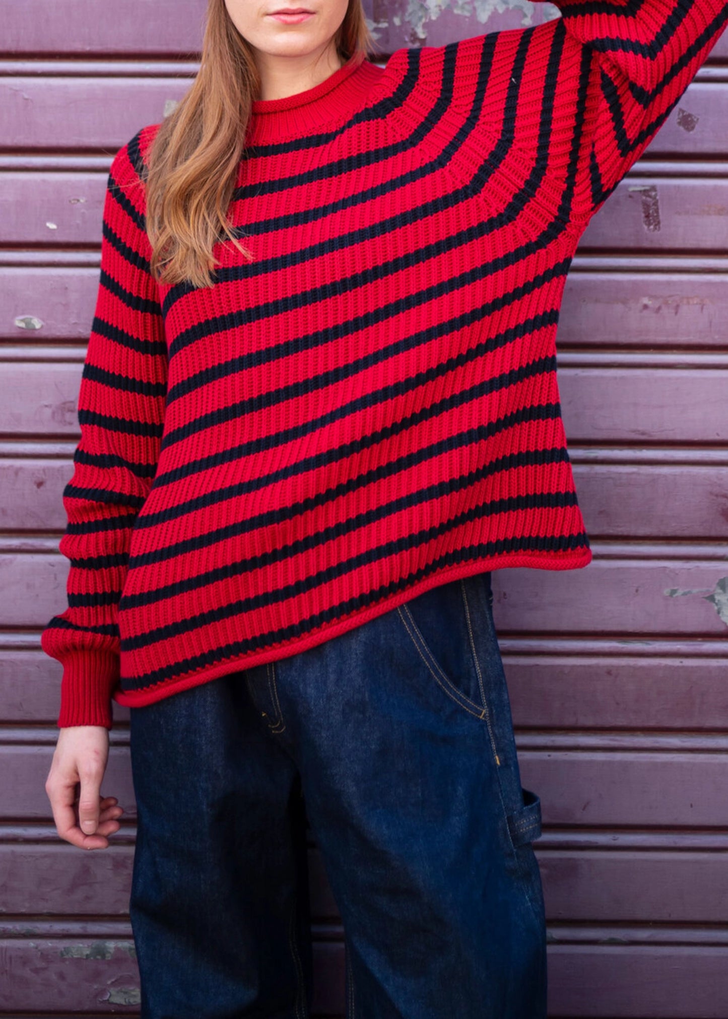Peppino-Peppino-TYPE-152-The-Dorm-Sweater-Red-Navy