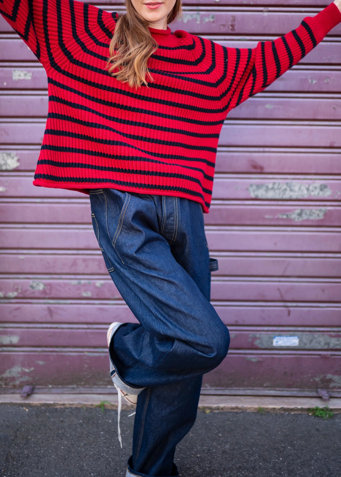 Peppino-Peppino-TYPE-152-The-Dorm-Sweater-Red-Navy