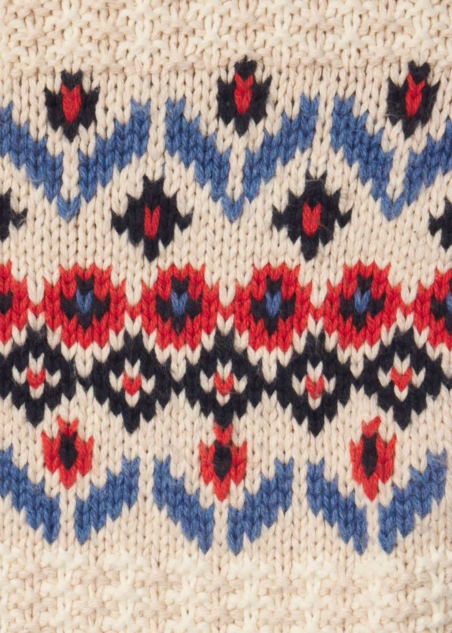 Trovata-Savannah-Cardigan-Antique-White-Fairisle