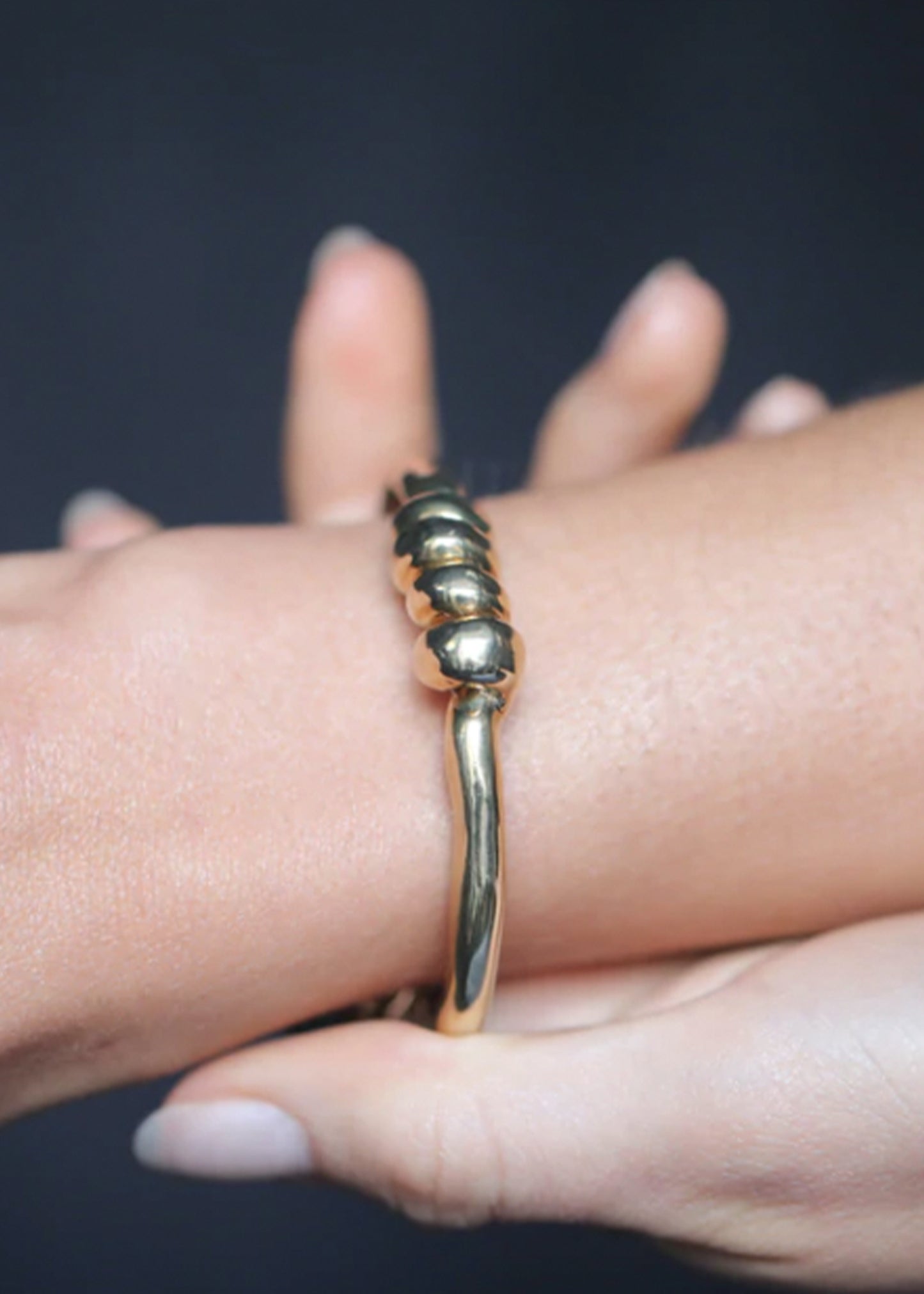 mara-athena-cuff-14k-gp-brass | Jewelry | Mara Carrizo Scalise