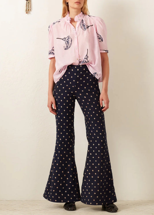 Alix-of-Bohemia-Winn Pink-Calla-Lily-Shirt