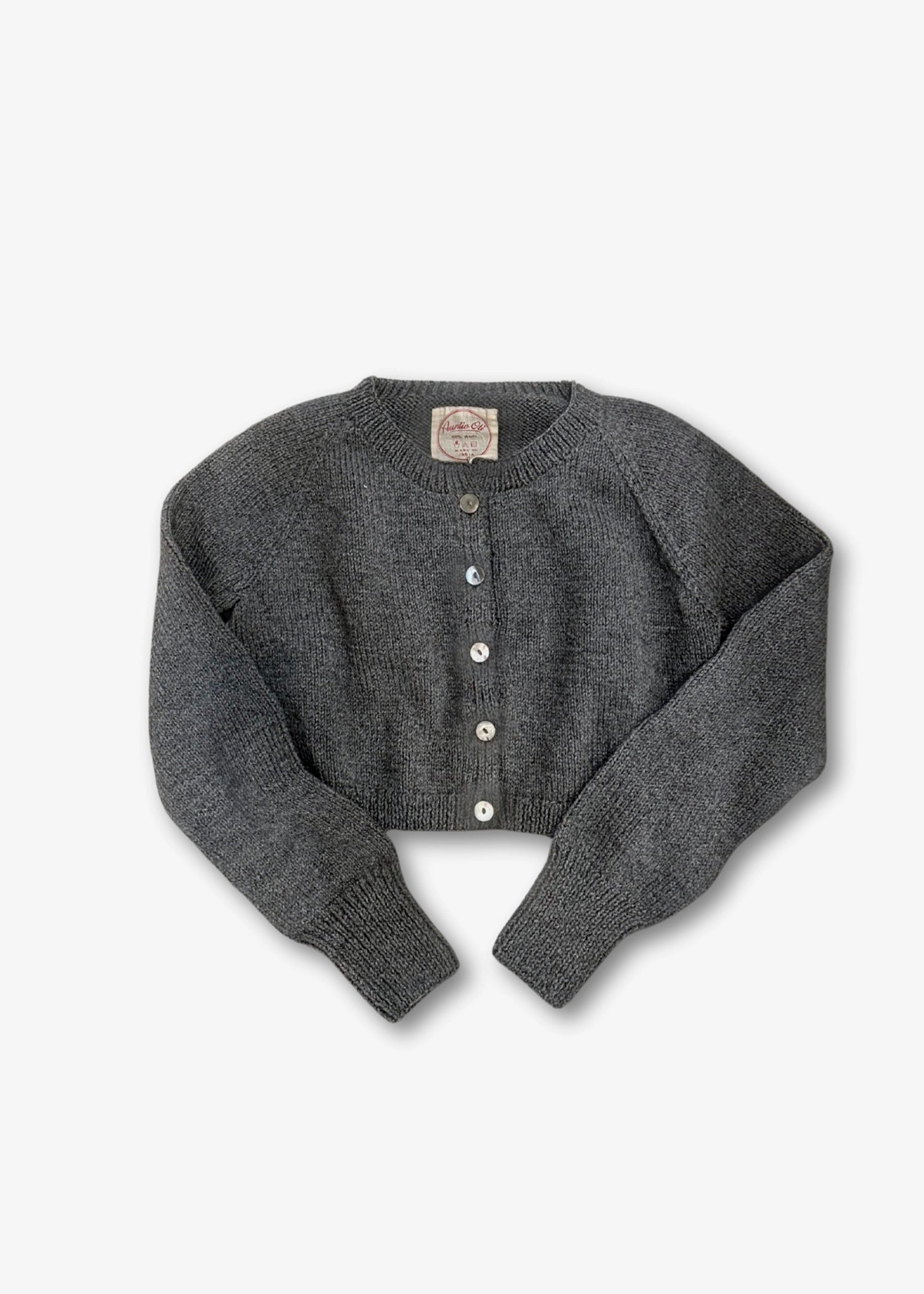 Auntie-Oti-Crop-Cardigan-Grey