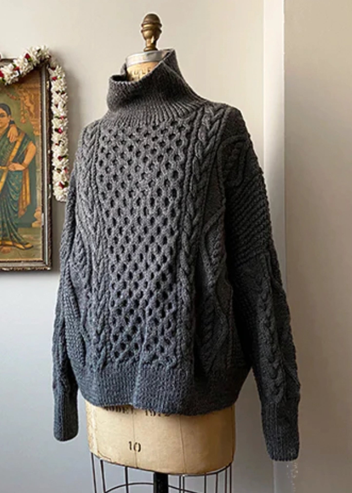 Auntie-Oti-Fisherman-Sweater-Grey