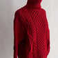 Auntie-Oti-Fisherman-Sweater-Red
