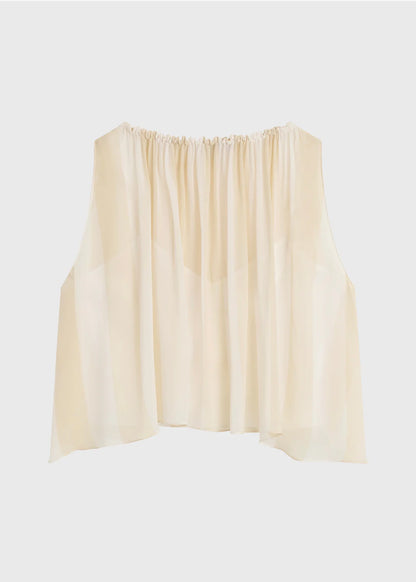 Bondi-Born-Capri-Silk-Circle-Skirt-Ecru-Stripe