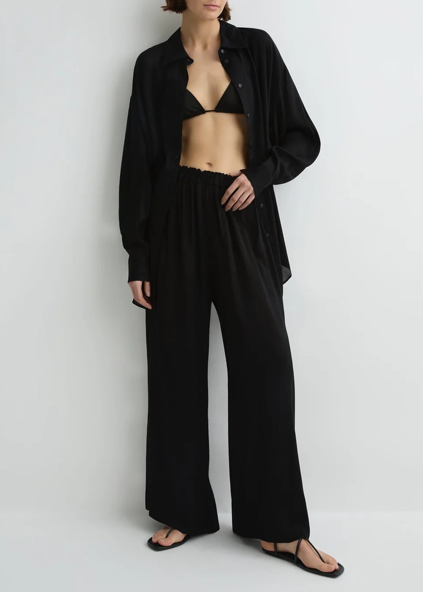 Bondi-Born-Cremona-Sheer-Pant-Black