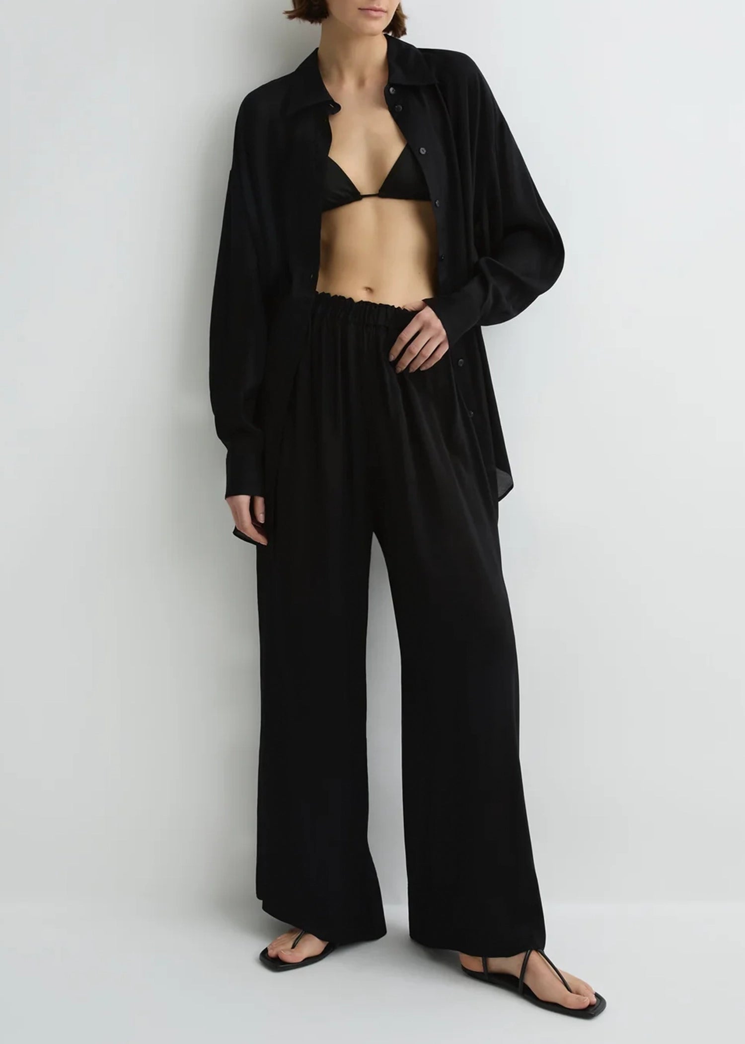 Bondi-Born-Cremona-Sheer-Pant-Black