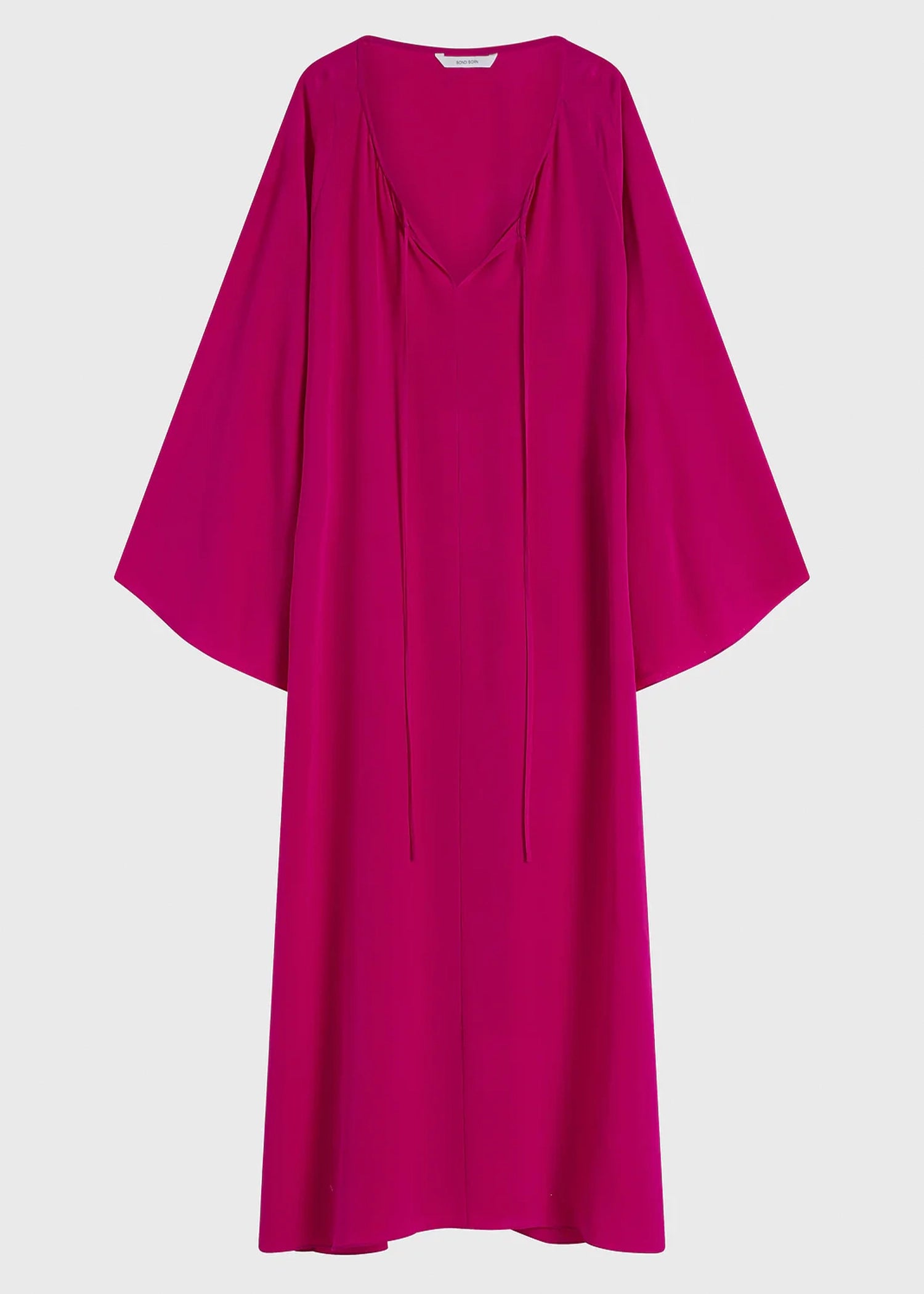 Bondi-Born-Orta-Silk-Tie-Front-Tunic-Magenta