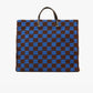 Clare-V-Summer-Simple-Tote-deep-blue-chocolate-checker