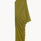 Cortana-Delore-gold-olive-asymmetrical-silk-dress
