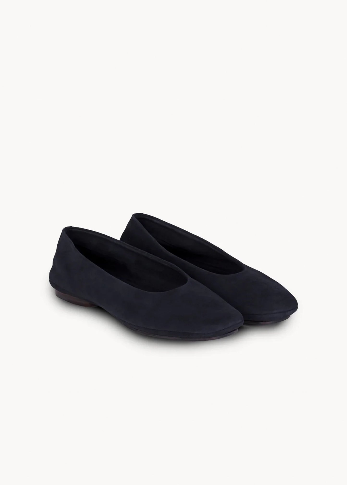 Cortana-Lara-navy-blue-suede-ballerina