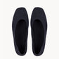 Cortana-Lara-navy-blue-suede-ballerina