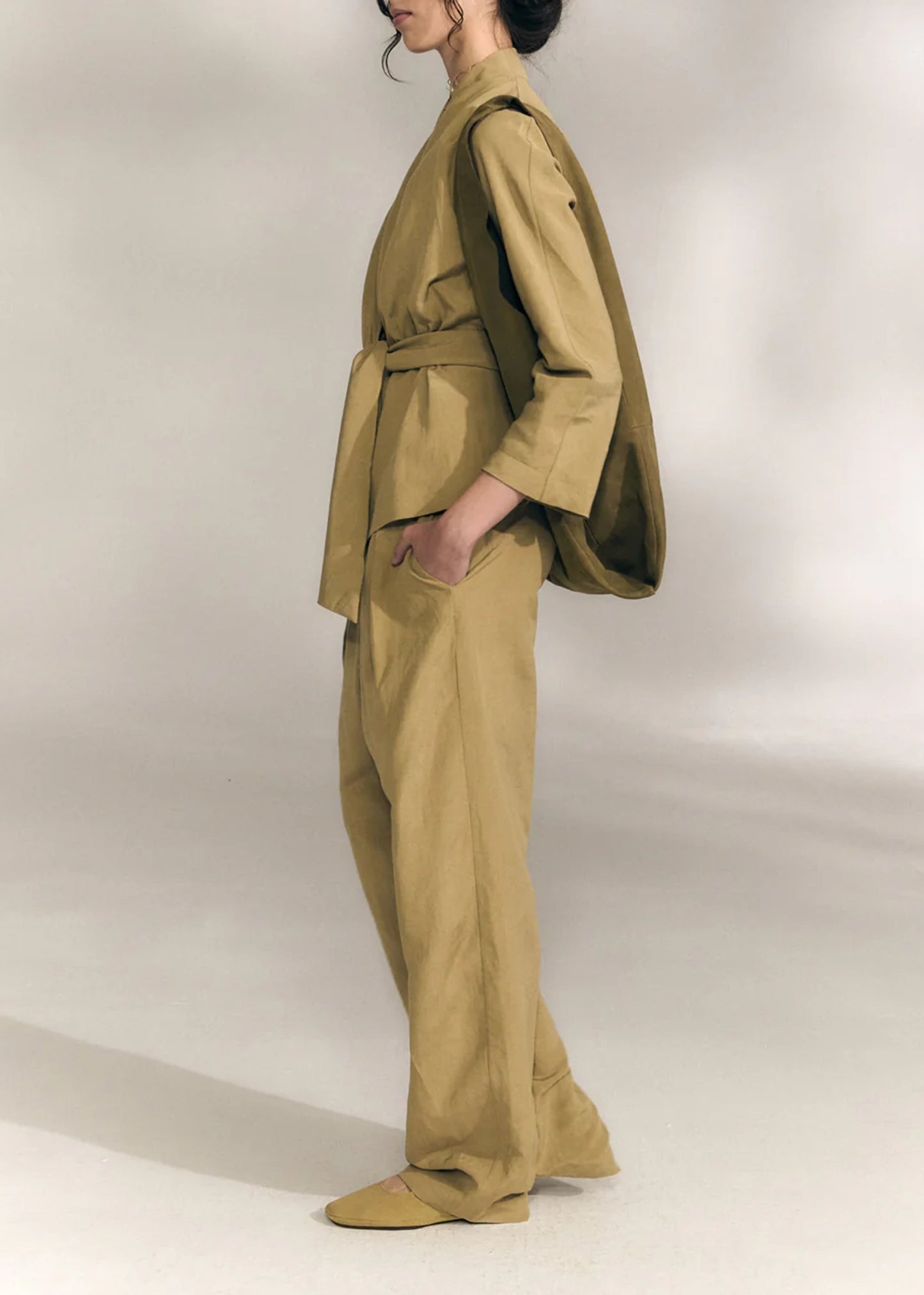 Cortana-Mel-Matte-Khaki-linen-silk-pants