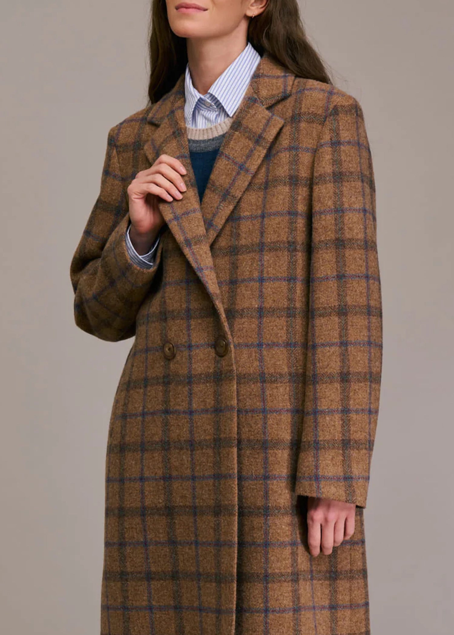 Diega-MIKALO-coat-camel-blue-rouge