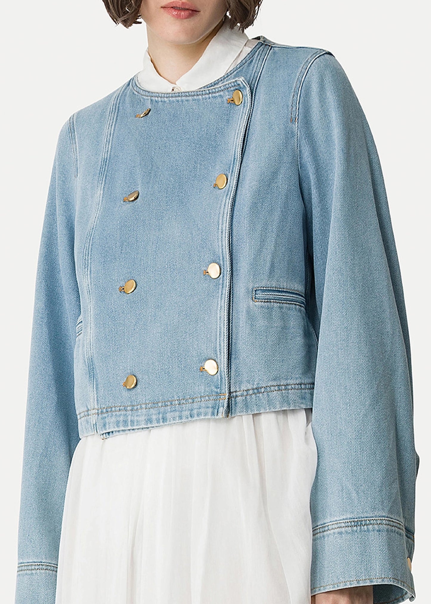 Forte-Forte-double-breasted-denim-jacket