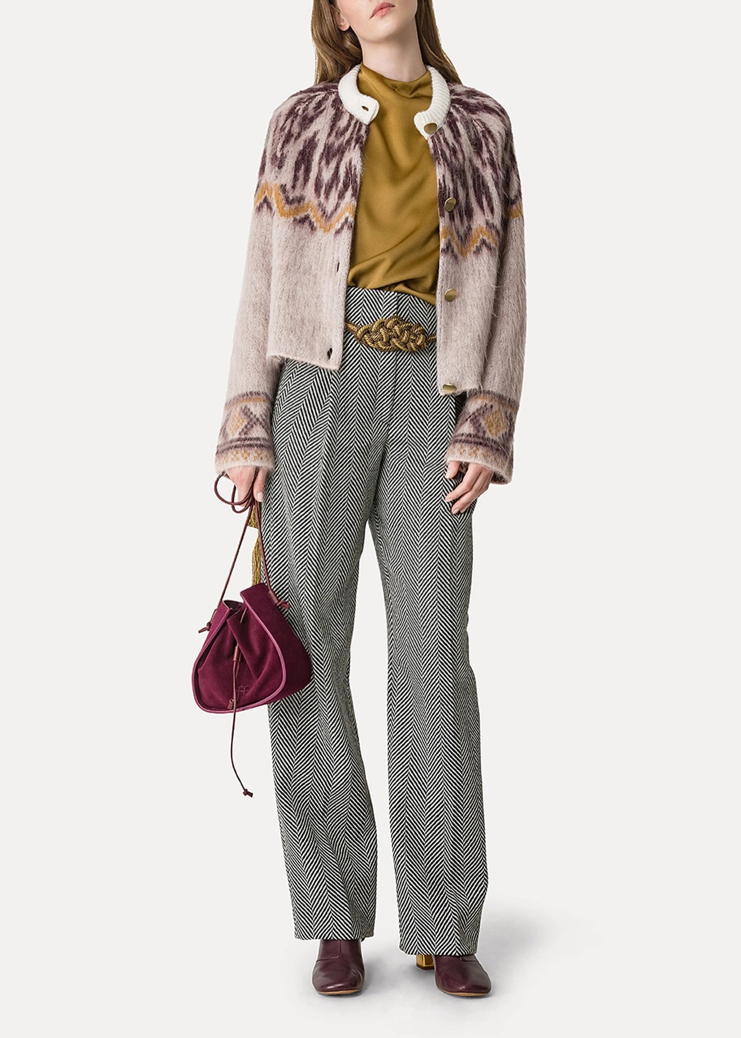 Forte-Forte-high–rise-trousers-wool-chevron-patterning