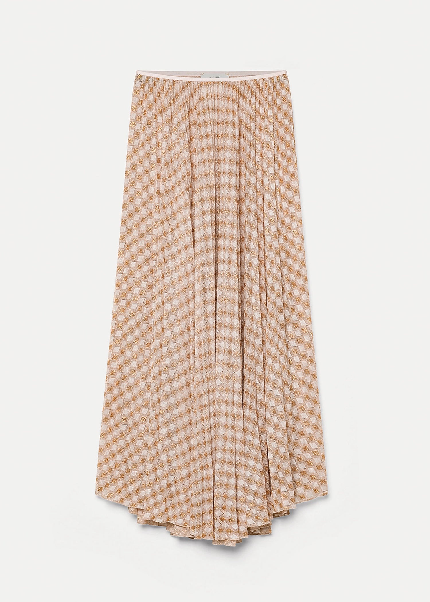 Forte-Forte-pleated-skirt-diamond-jersey