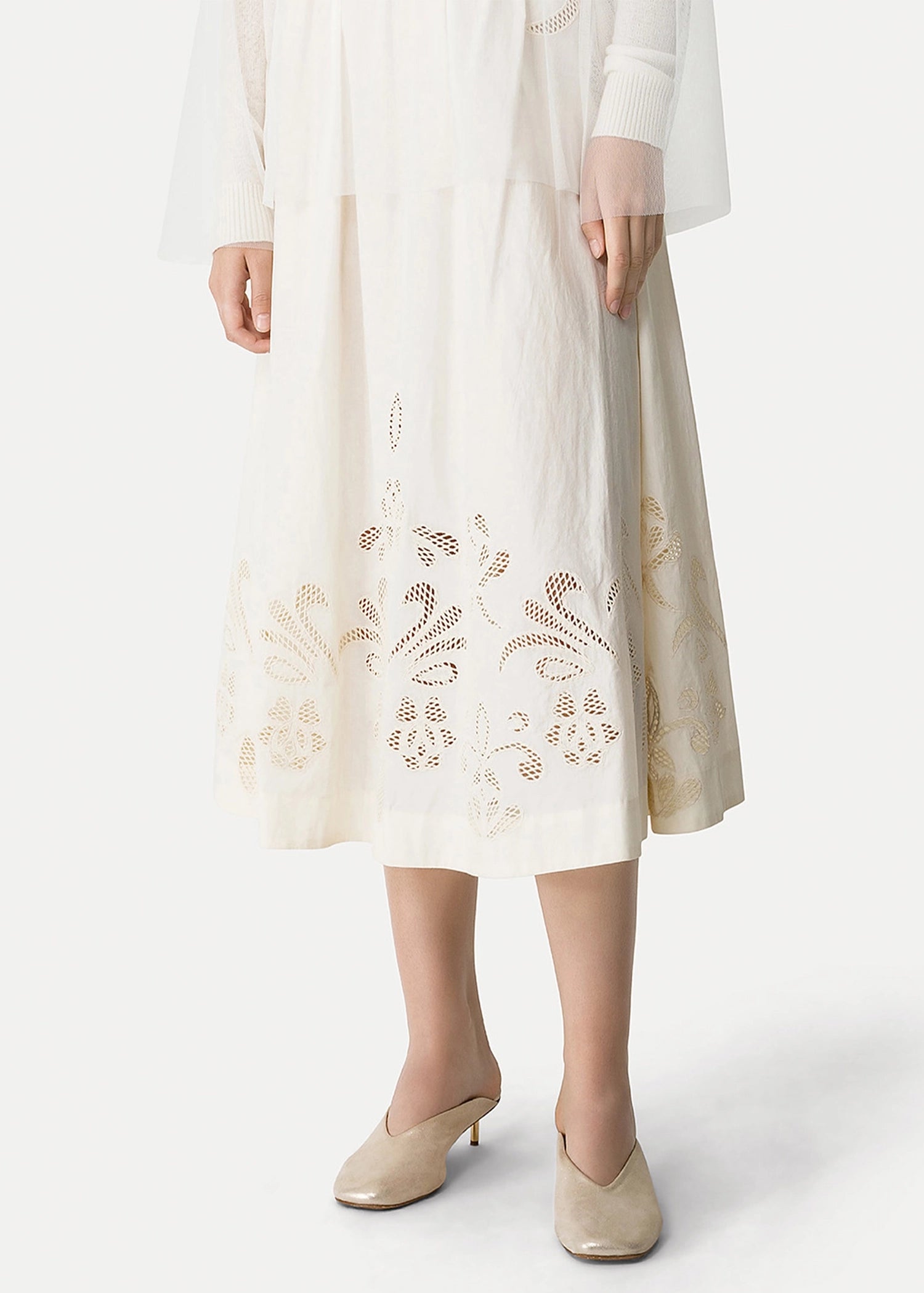 Forte-Forte-poplin-skirt-lunamaris-embroidery