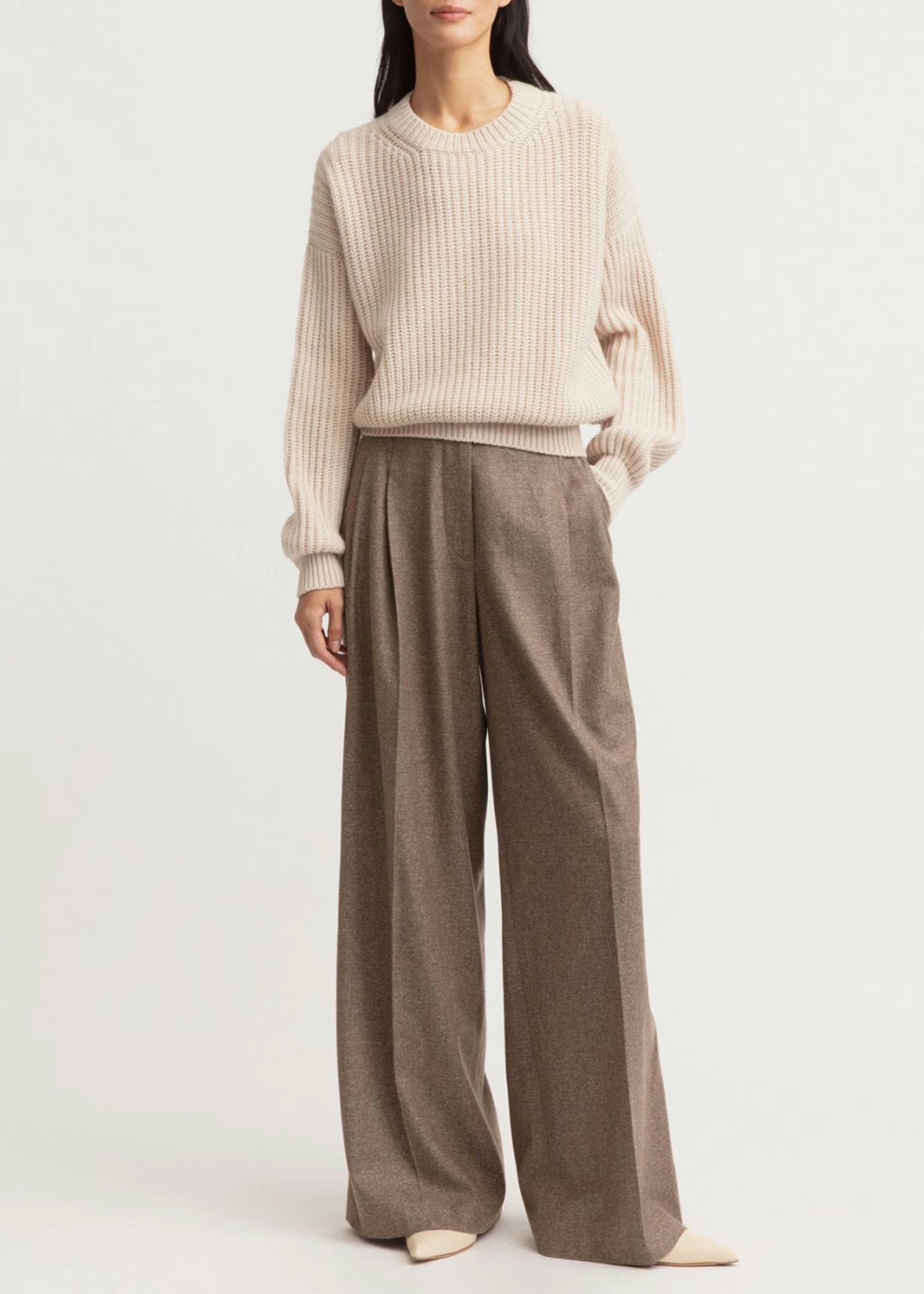 Iris-Von-Arnim-LUPINA-MOULINE-pleated-trouser
