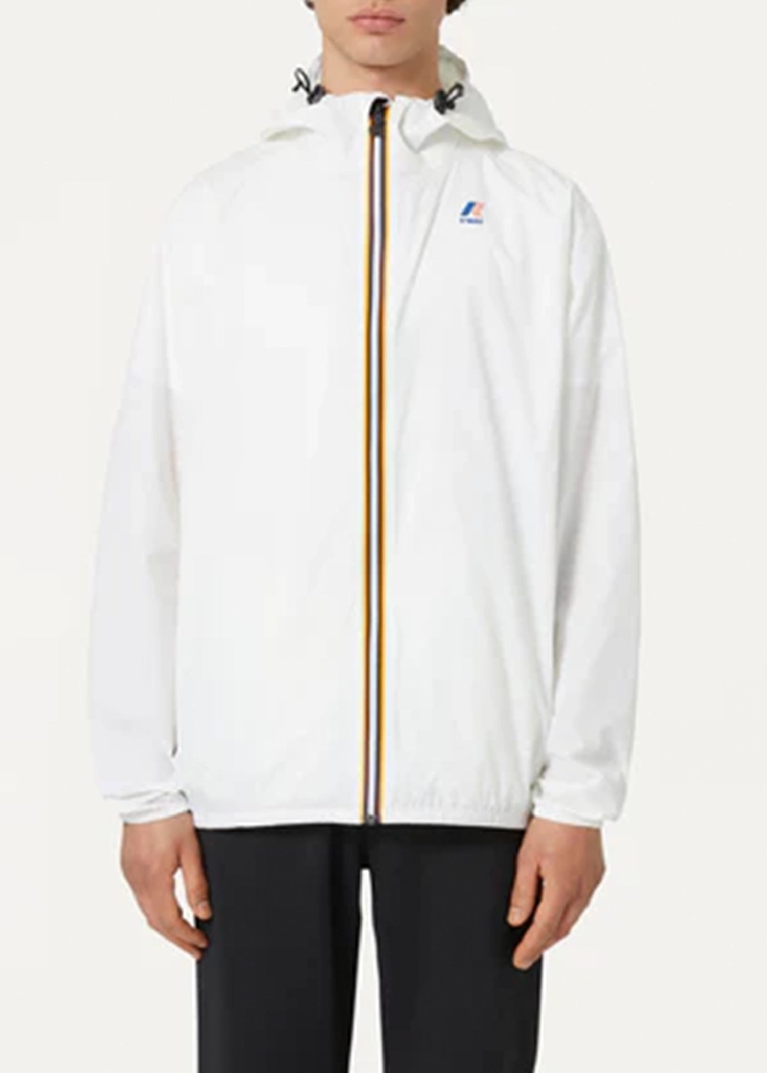 K-Way-Le-Vrai-Unisex-Claude-Mid-White