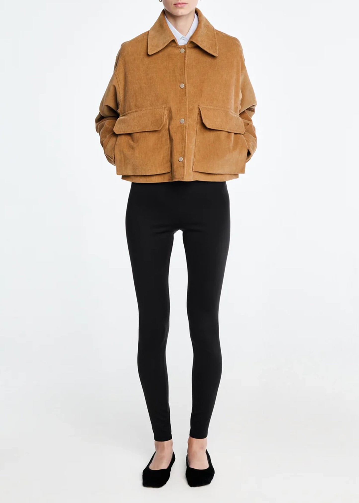 Maria-McManus-Cropped-A-Line-Jacket-Caramel