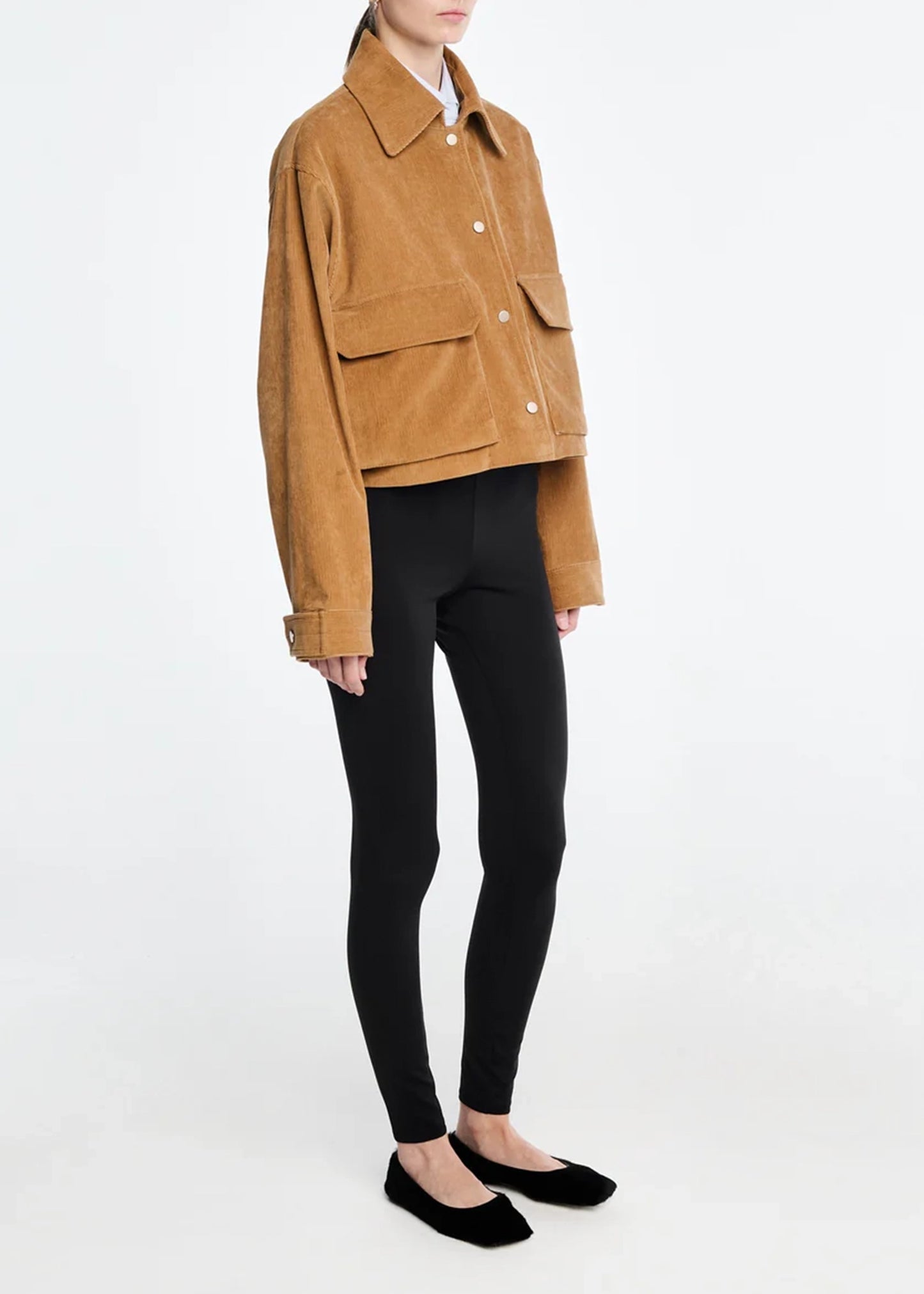 Maria-McManus-Cropped-A-Line-Jacket-Caramel