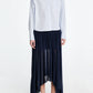 Maria-Mcmanus- Button Sleeve-Crop-Shirt-Sky-Blue
