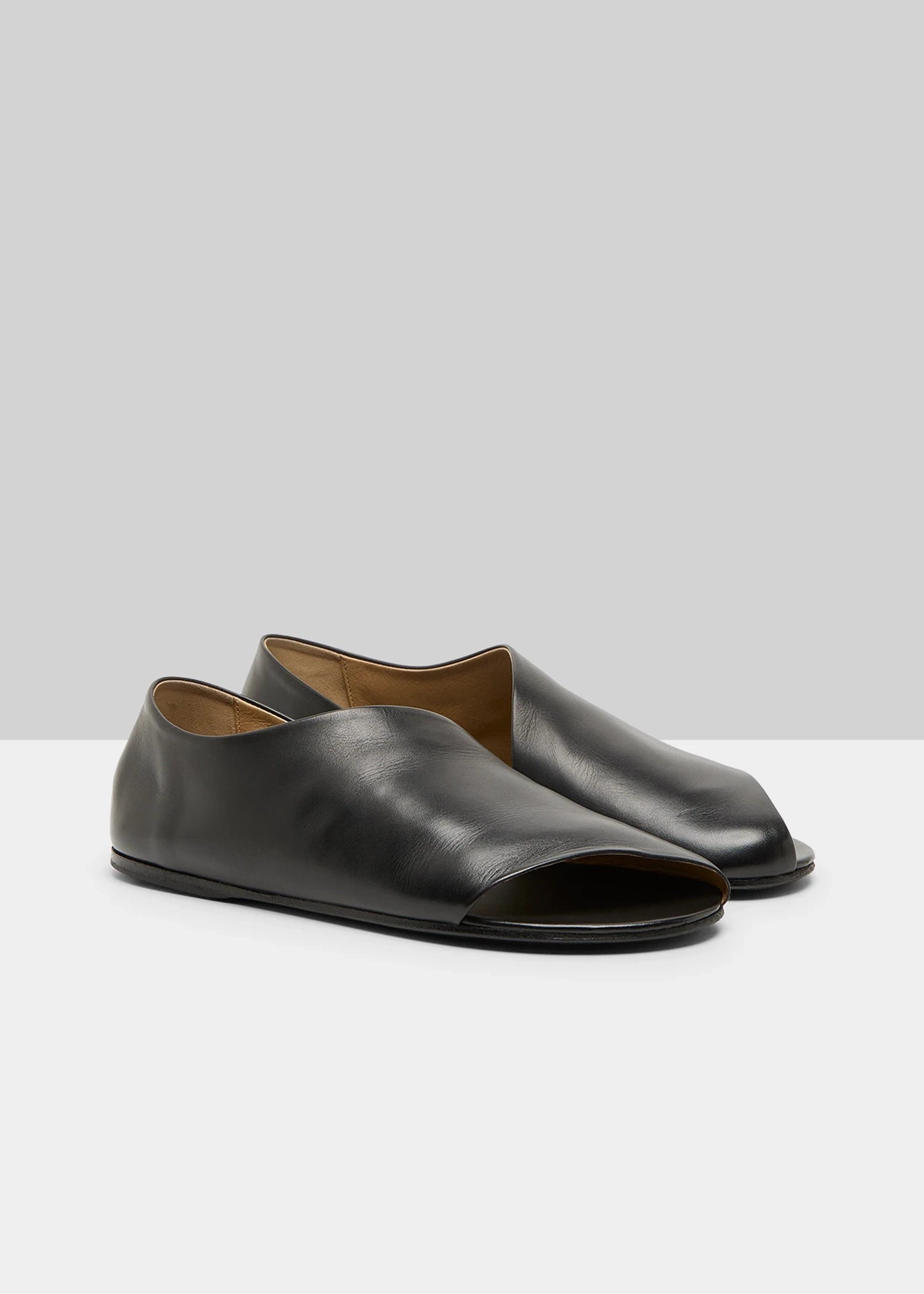 Marsell-Arsella-Black-Slip-On-Shoes