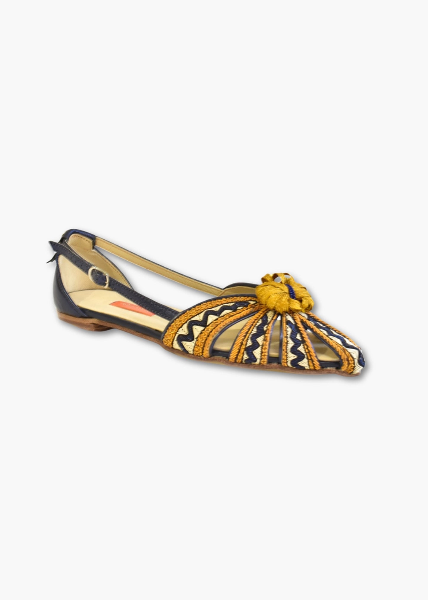 Meher-Kakalia-Queen-Doris-Sling-Back-Saphire-Saffron