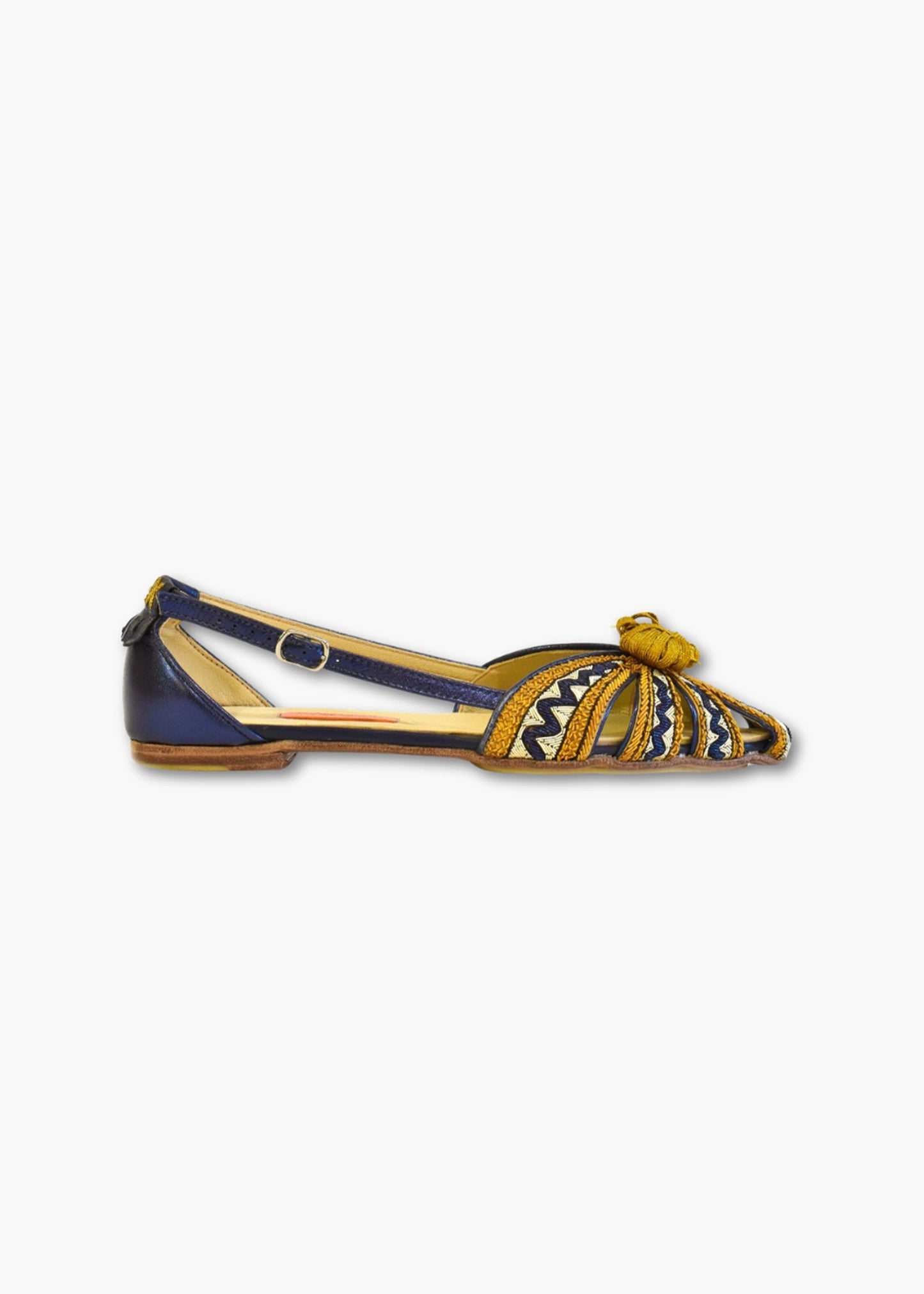 Meher-Kakalia-Queen-Doris-Sling-Back-Saphire-Saffron