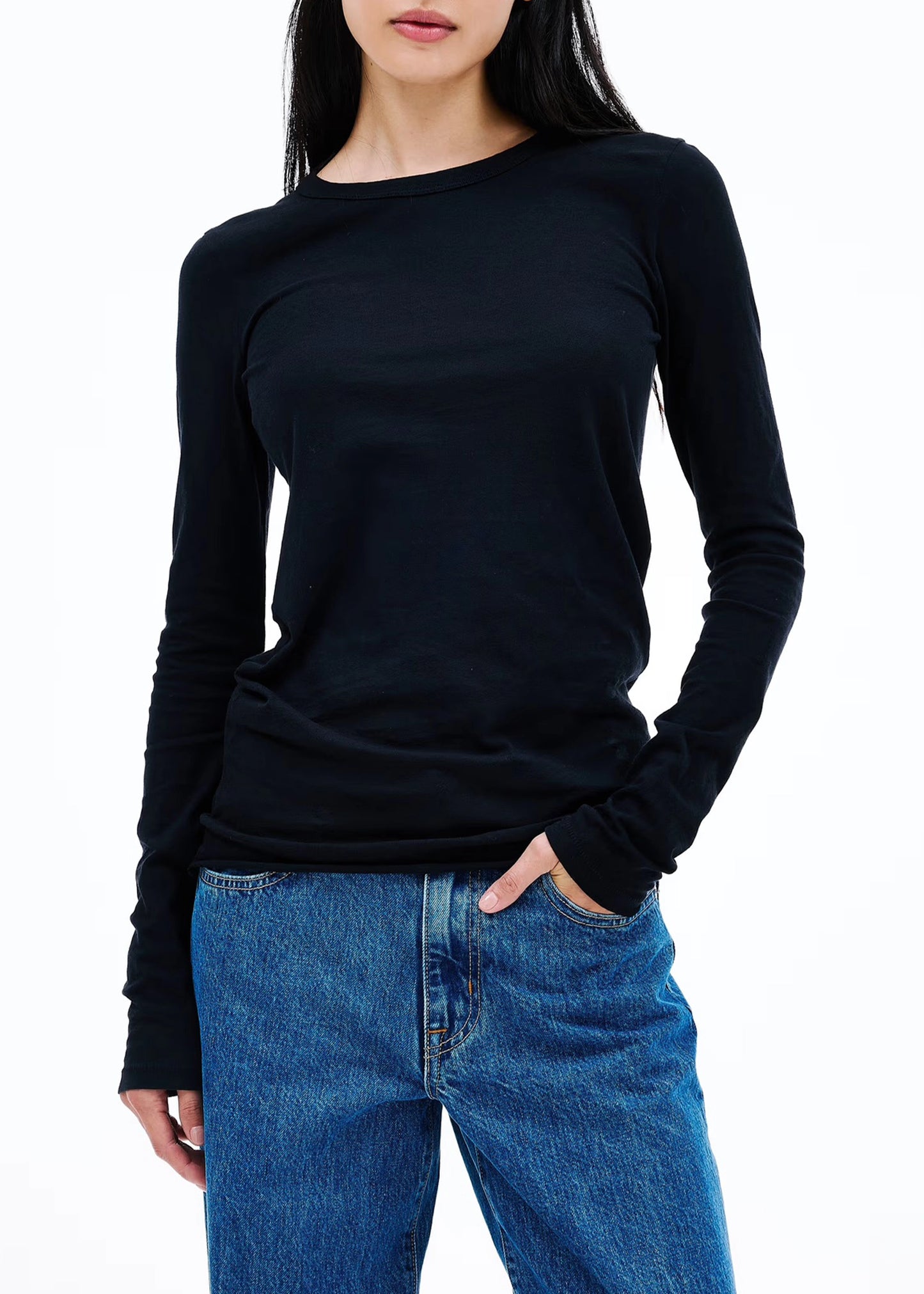 SLVRLAKE Simple LS Tee