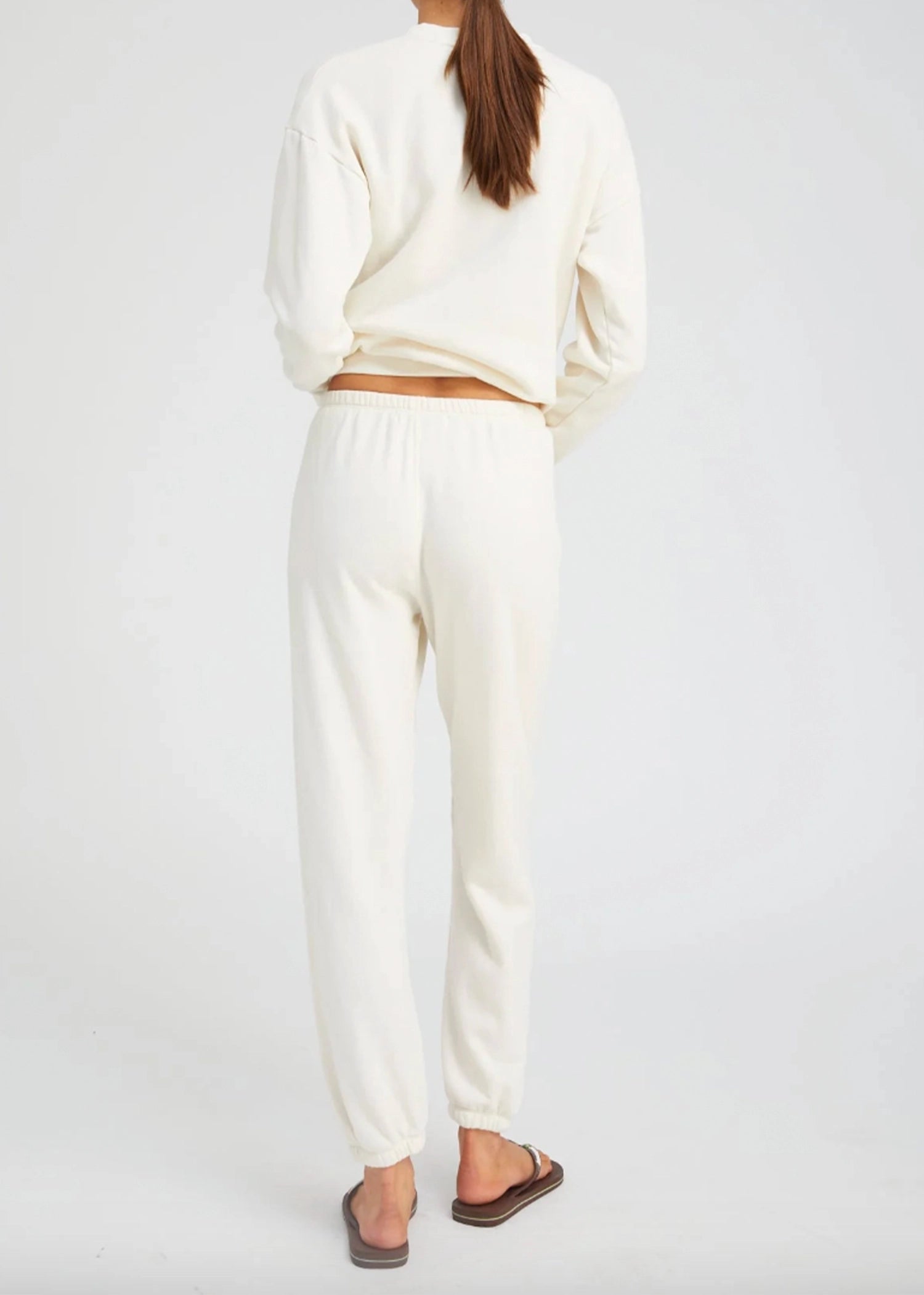 SPRWMN-Heart-Sweatshirt-Creme-Black