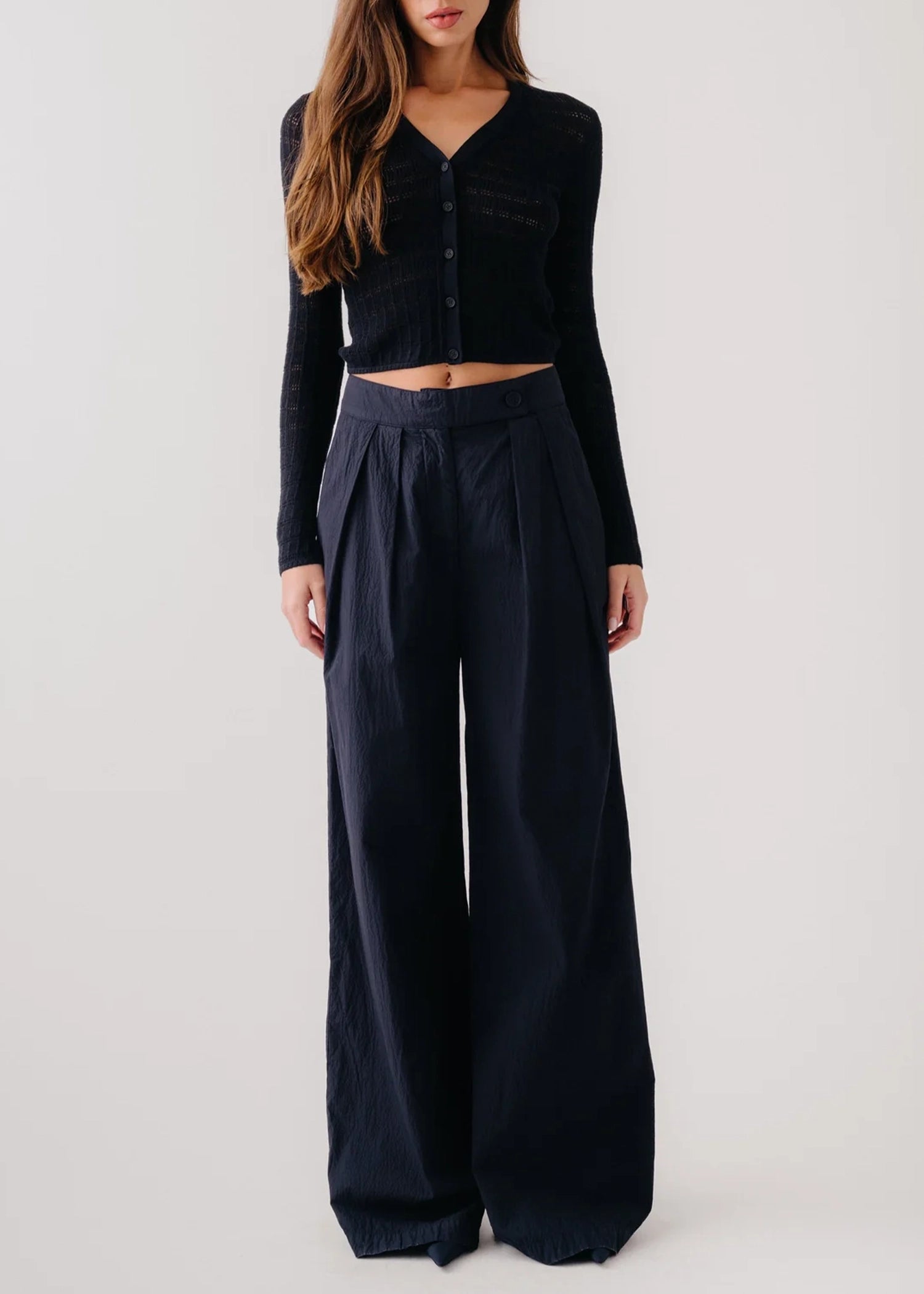 Sablyn-BROOKE-HIGH-RISE-DOUBLE-SEERSUCKER-TROUSER-BLACK