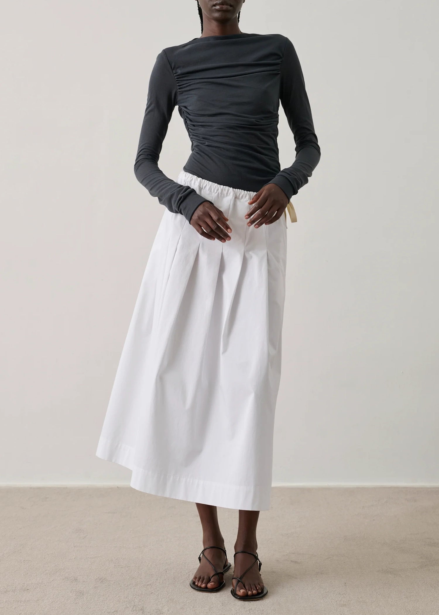 Soeur-Cotton-Amalia-midi-skirt-off-white
