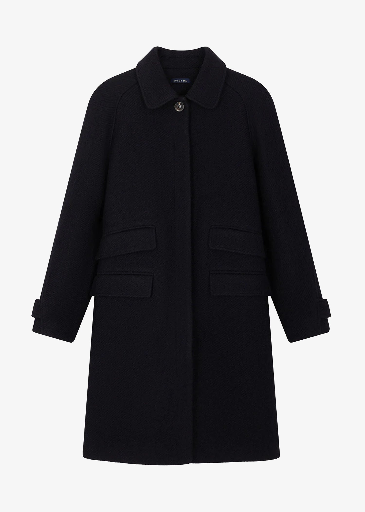 Soeur-Manteau-Simba-Coat-Navy
