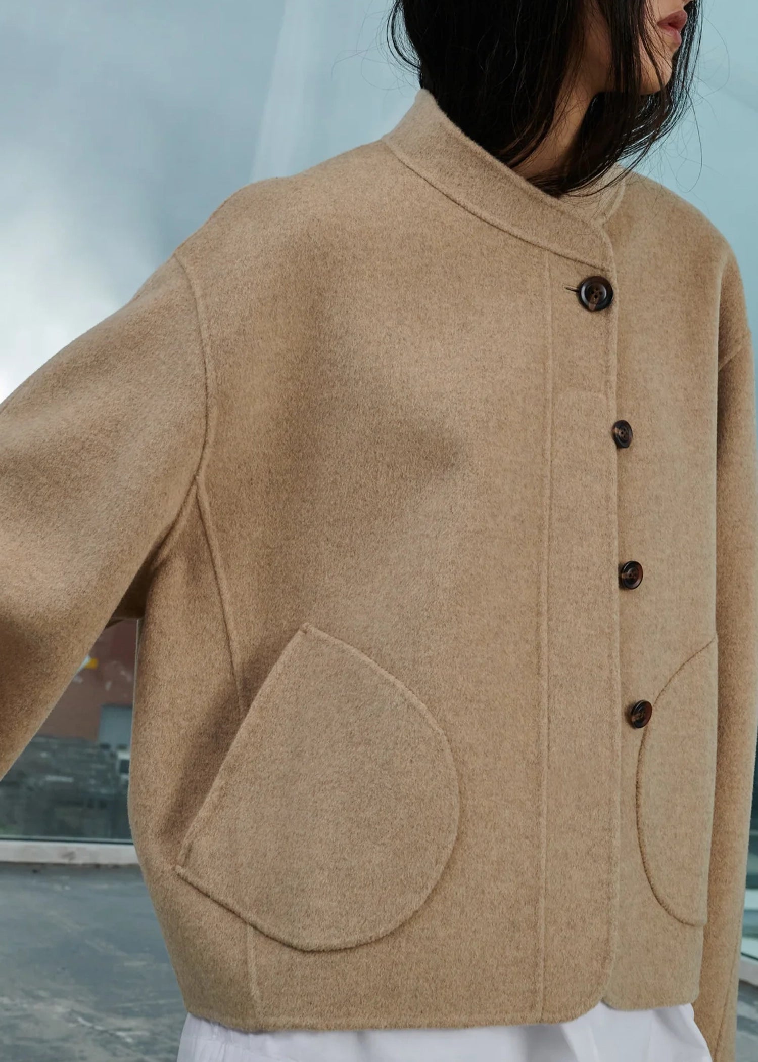 Soeur-Manteau-Windsor-Jacket-mottled-beige