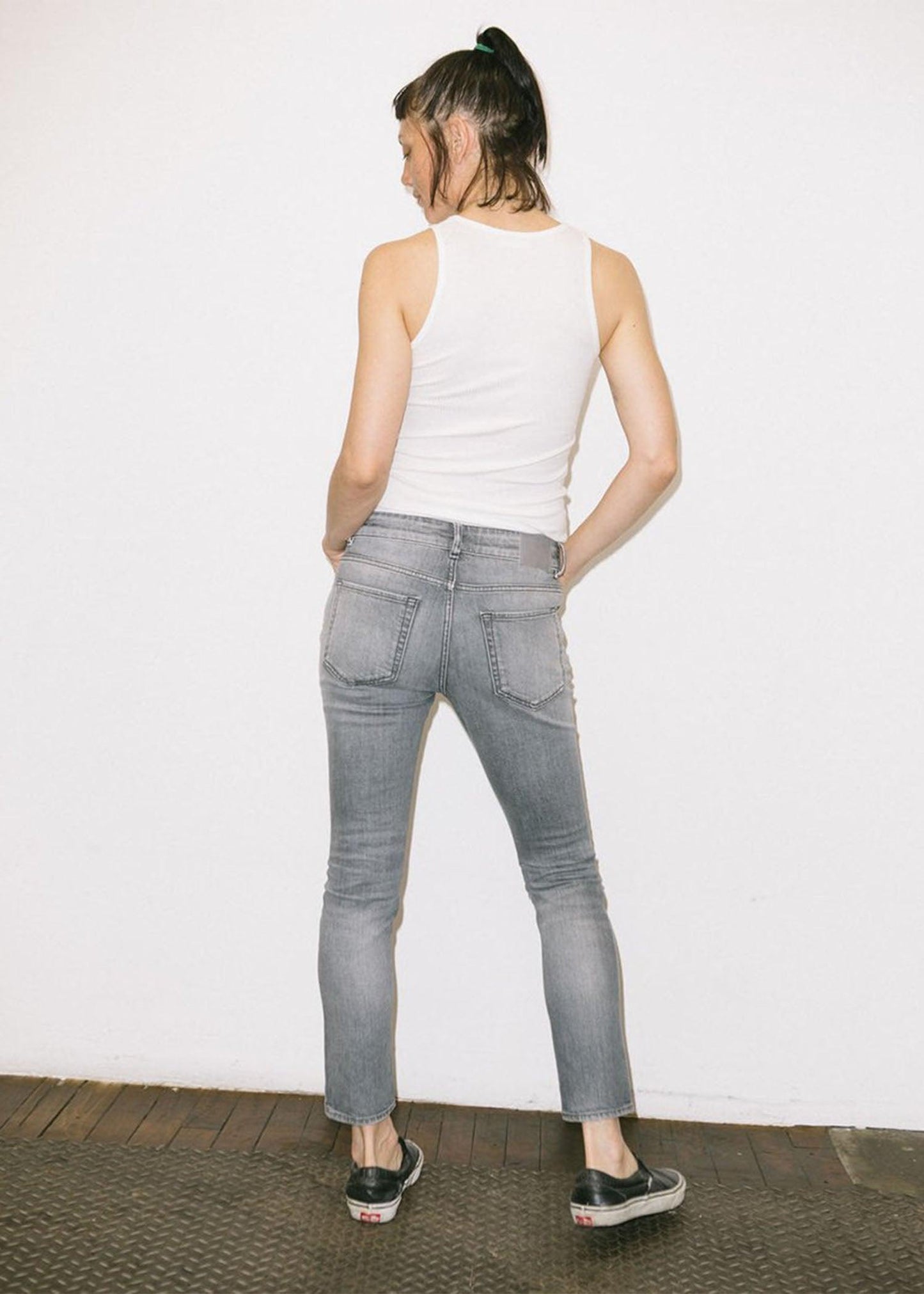 6397-grey-mini-skinny | Jeans | 6397