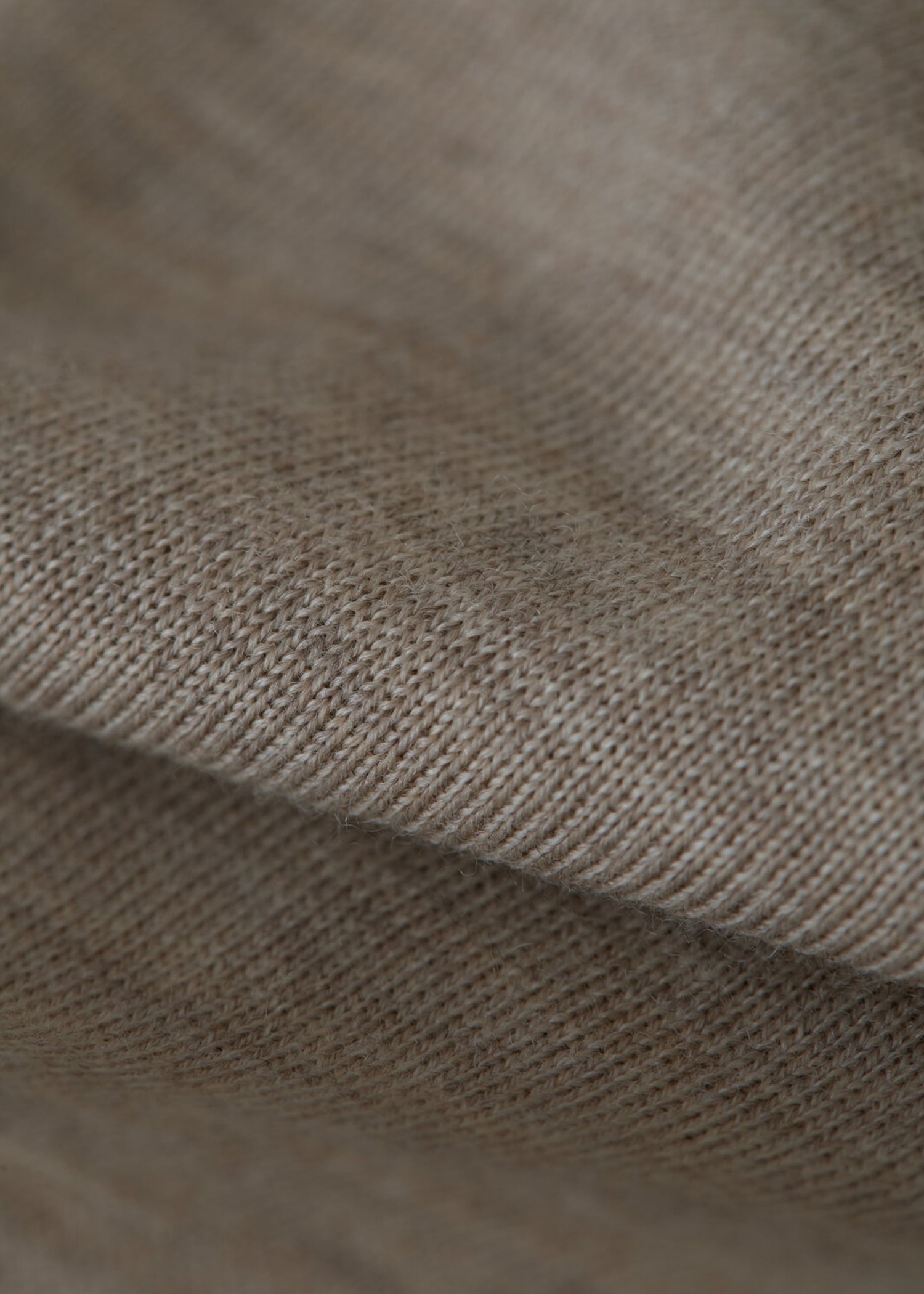 Closed | Organic Wool Crew Neck Sweater | Tan
