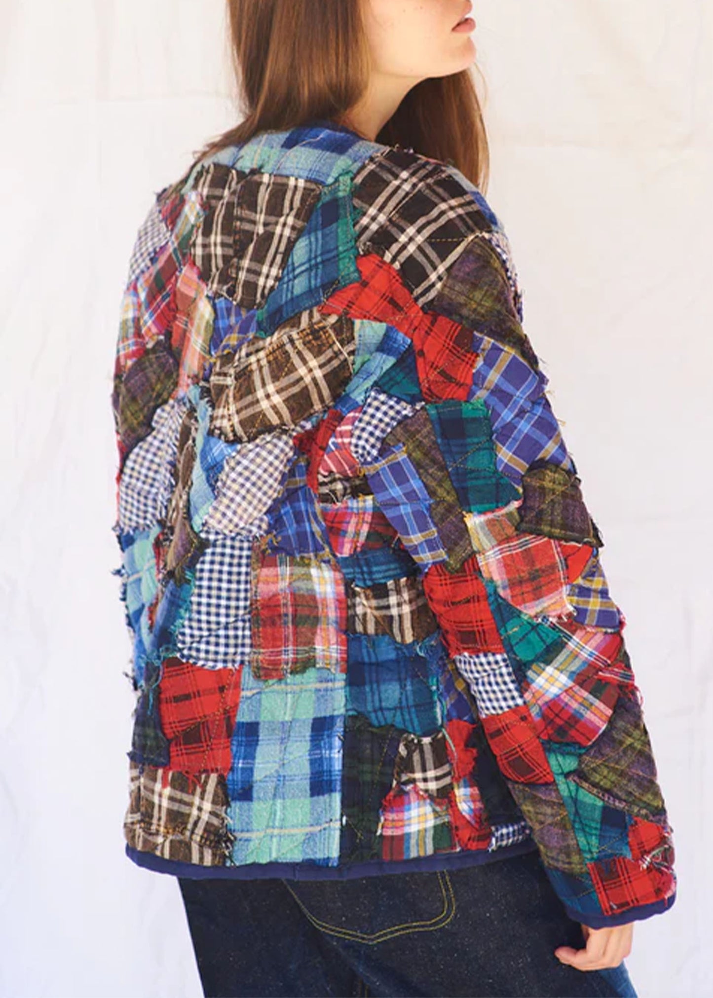 Dr. Collectors-n52-Quilted-Recycled-Vintage-US-Flannel-Jacket