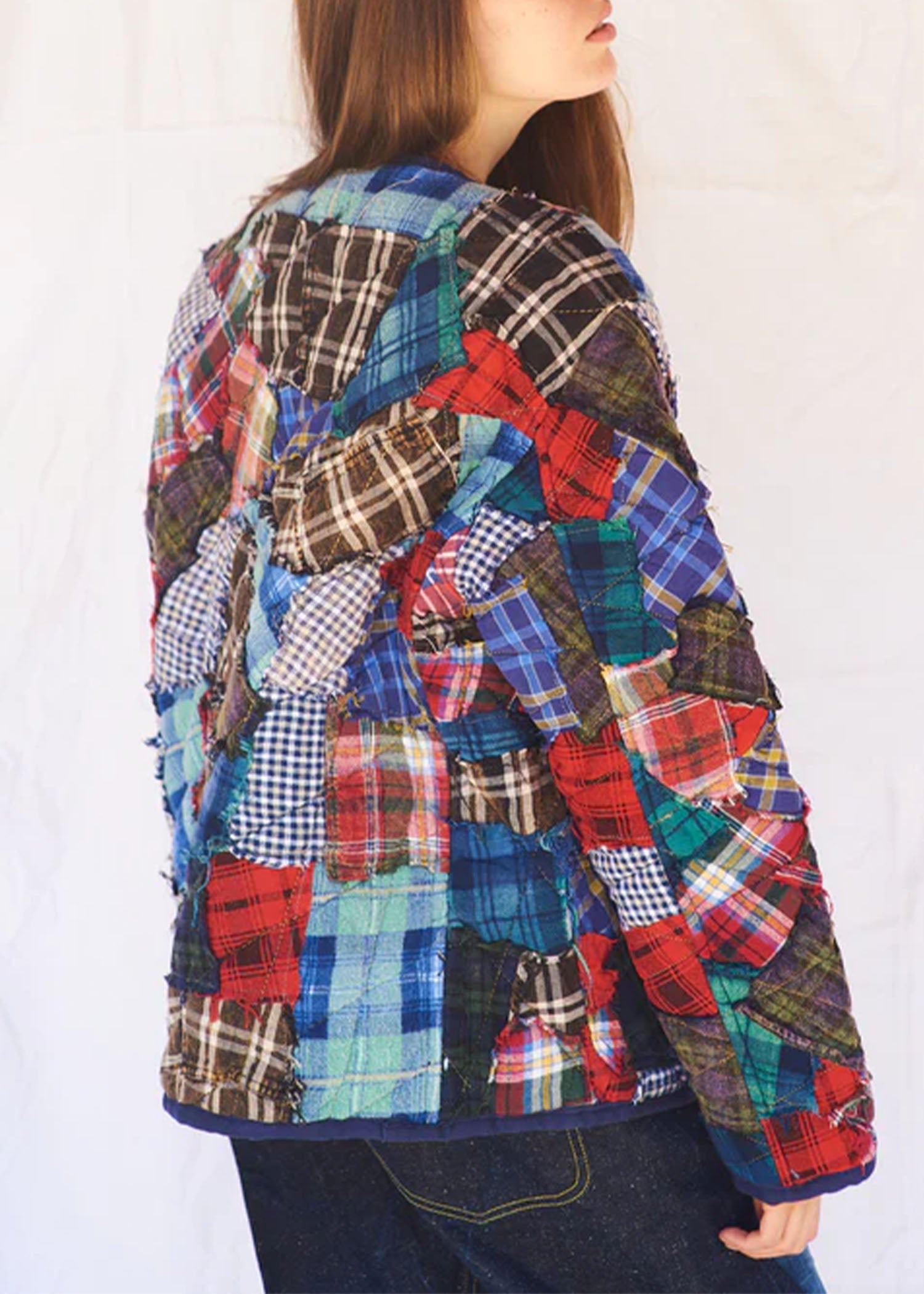 Dr. Collectors-n52-Quilted-Recycled-Vintage-US-Flannel-Jacket