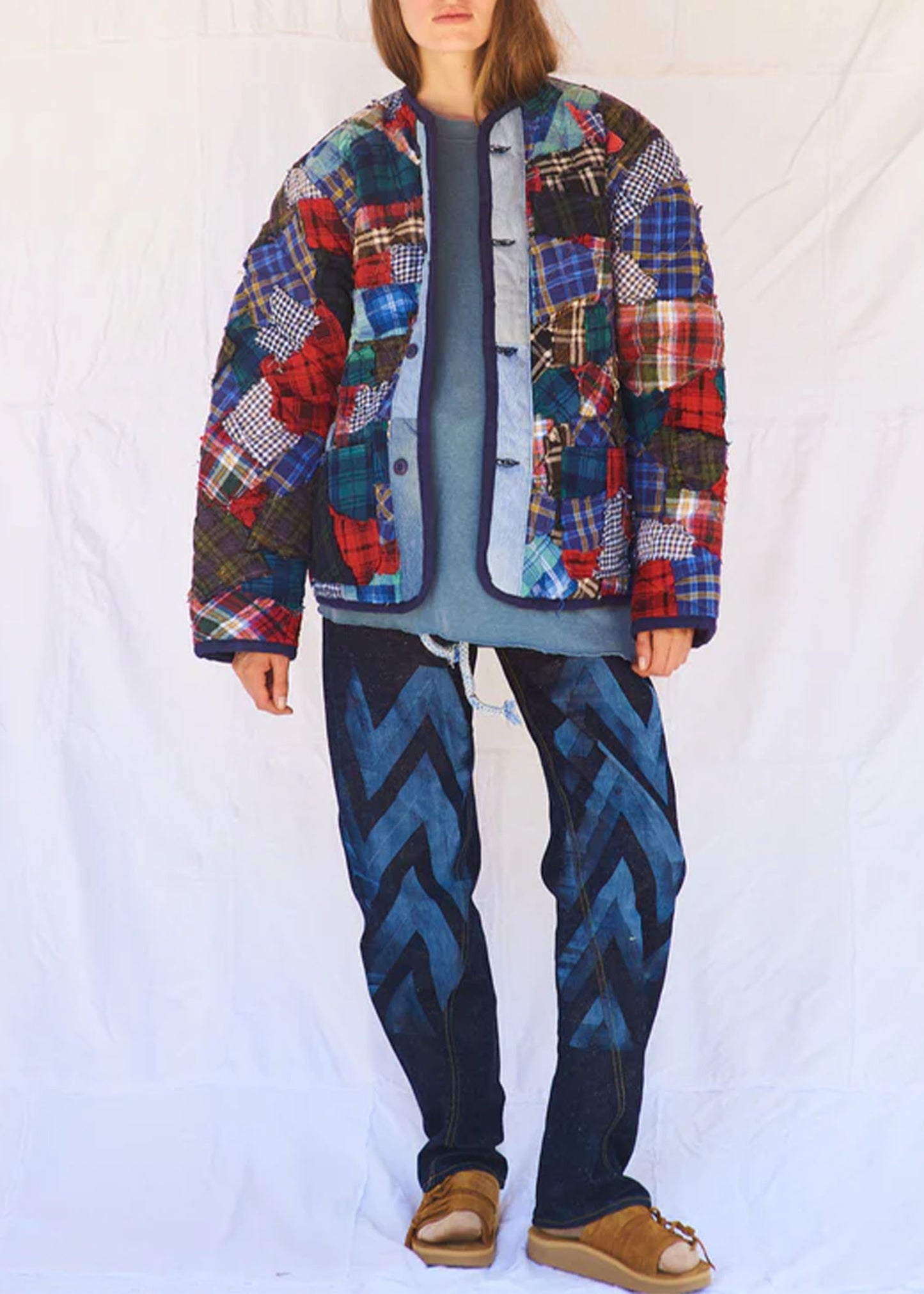 Dr-Collectors-N52-Quilted-Recycled-Vintage-US-Flannel-Jacket