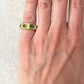 heike-rectangular-8-columbian-emeralds-ring-size-4 | Jewelry | Heike Grebenstein