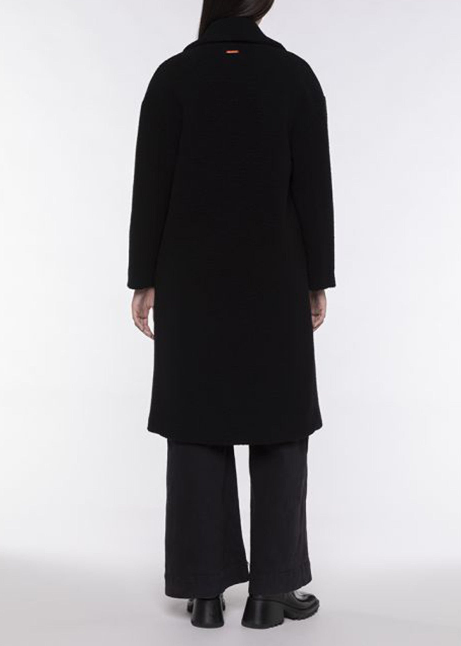 Maison-Lener-OVERSIZED-BLACK-FAUX-FUR-OVERCOAT-SHEEPSKIN-WOOL