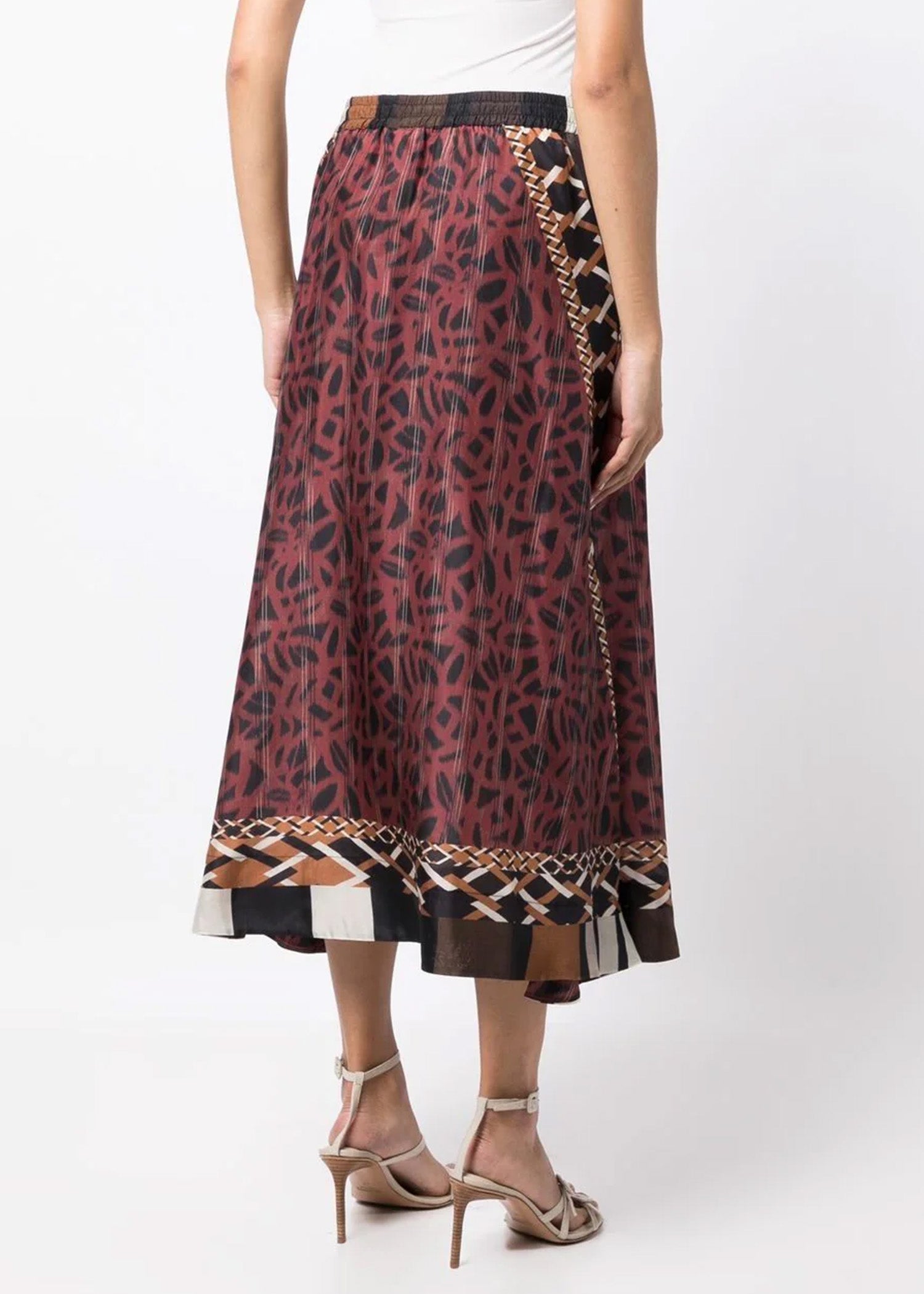Pierre-Louis Mascia-Gonna-Bresson-geometric-print-skirt